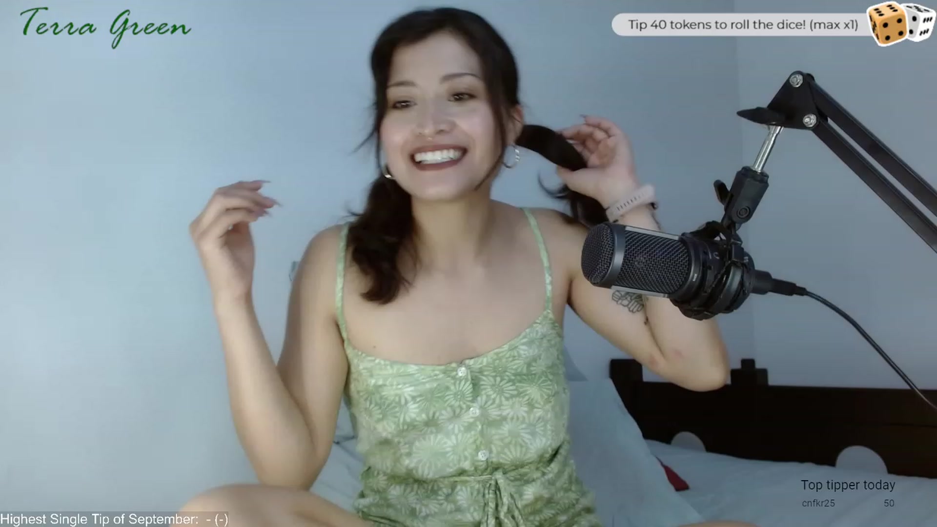 Gallery image thumbnail from TerraGreen's myfreecams stream on, 09/01/2023, 23:57 image 15 of 20