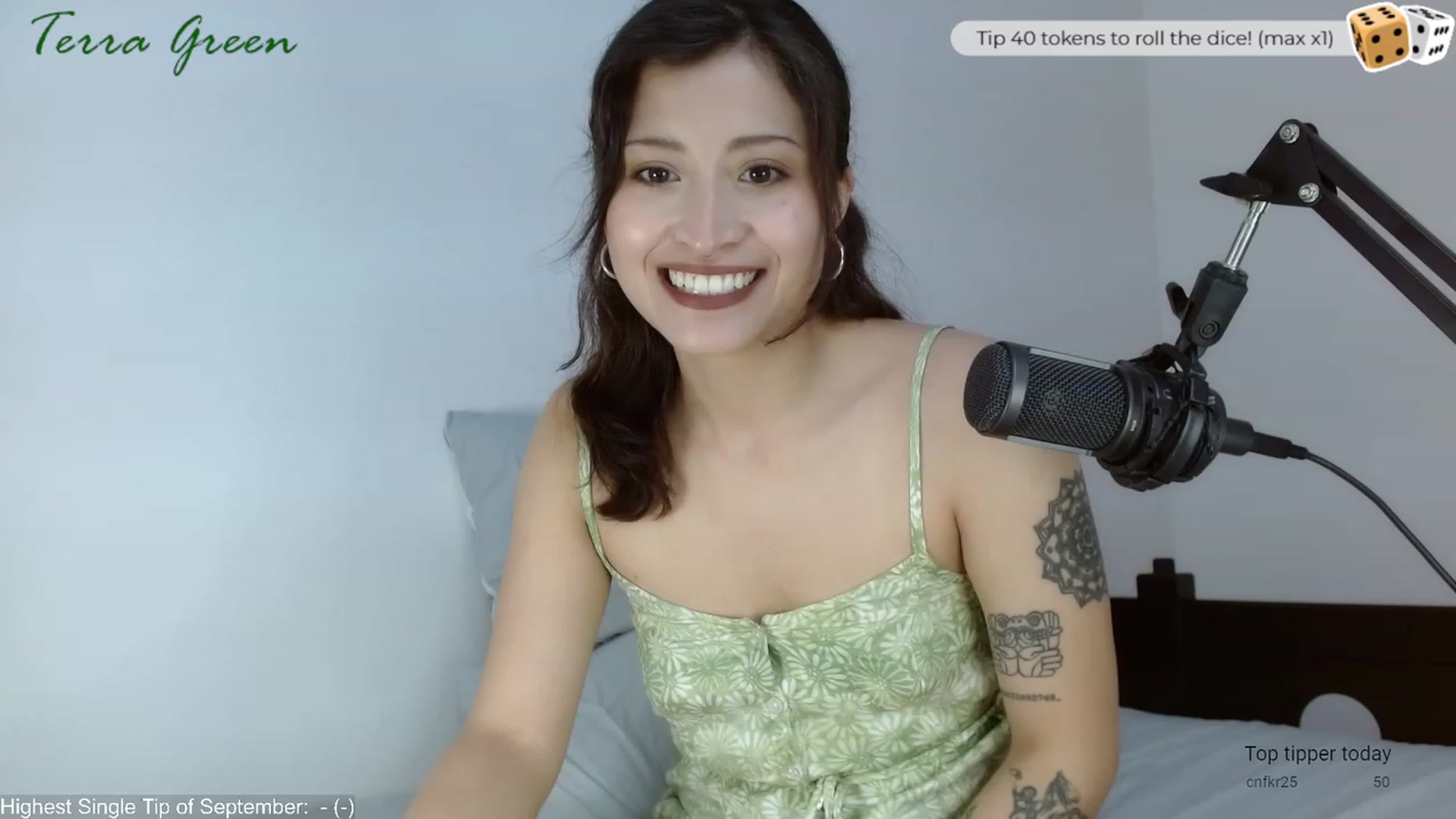Gallery image thumbnail from TerraGreen's myfreecams stream on, 09/01/2023, 23:57 image 5 of 20