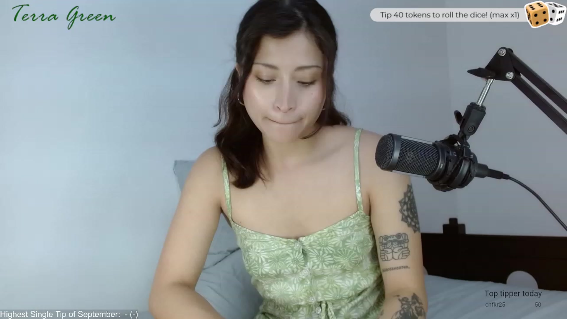 Gallery image thumbnail from TerraGreen's myfreecams stream on, 09/01/2023, 23:57 image 7 of 20