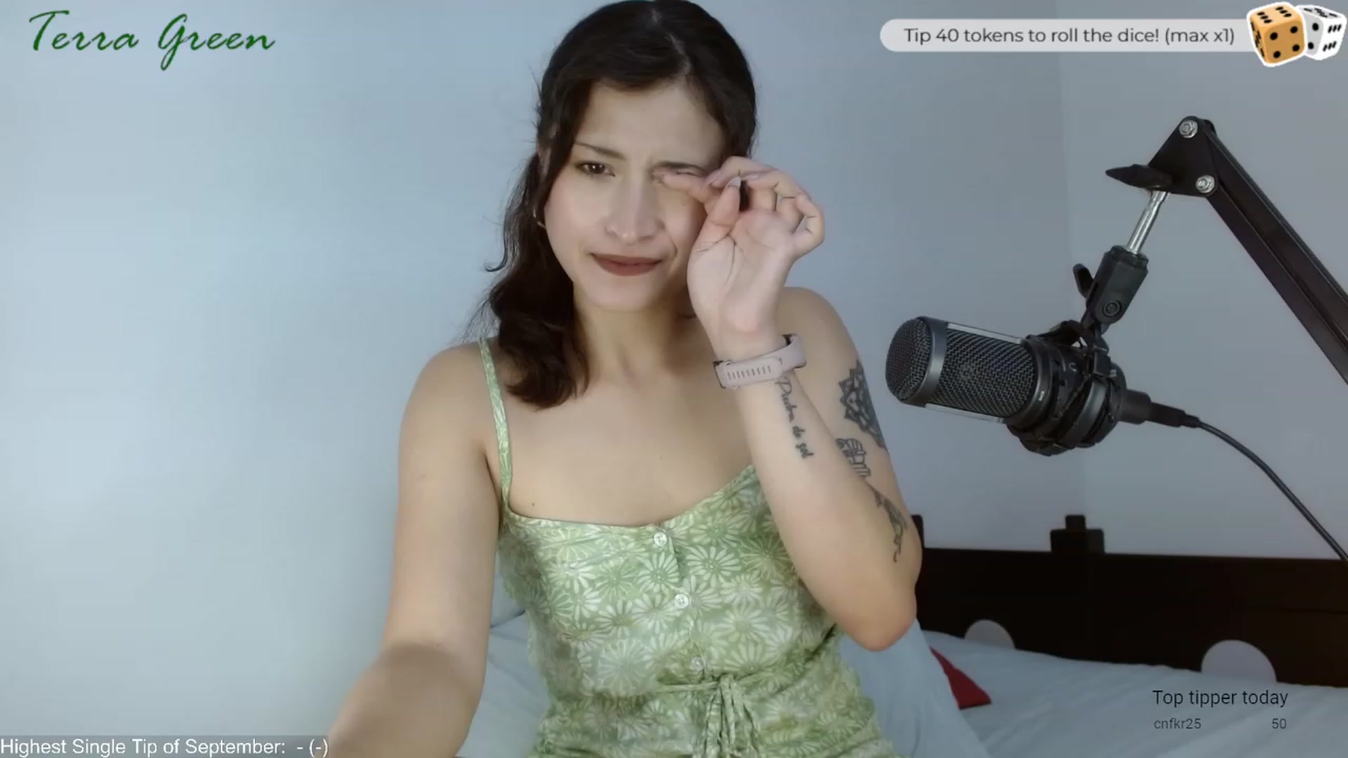 Gallery image thumbnail from TerraGreen's myfreecams stream on, 09/01/2023, 23:57 image 12 of 20