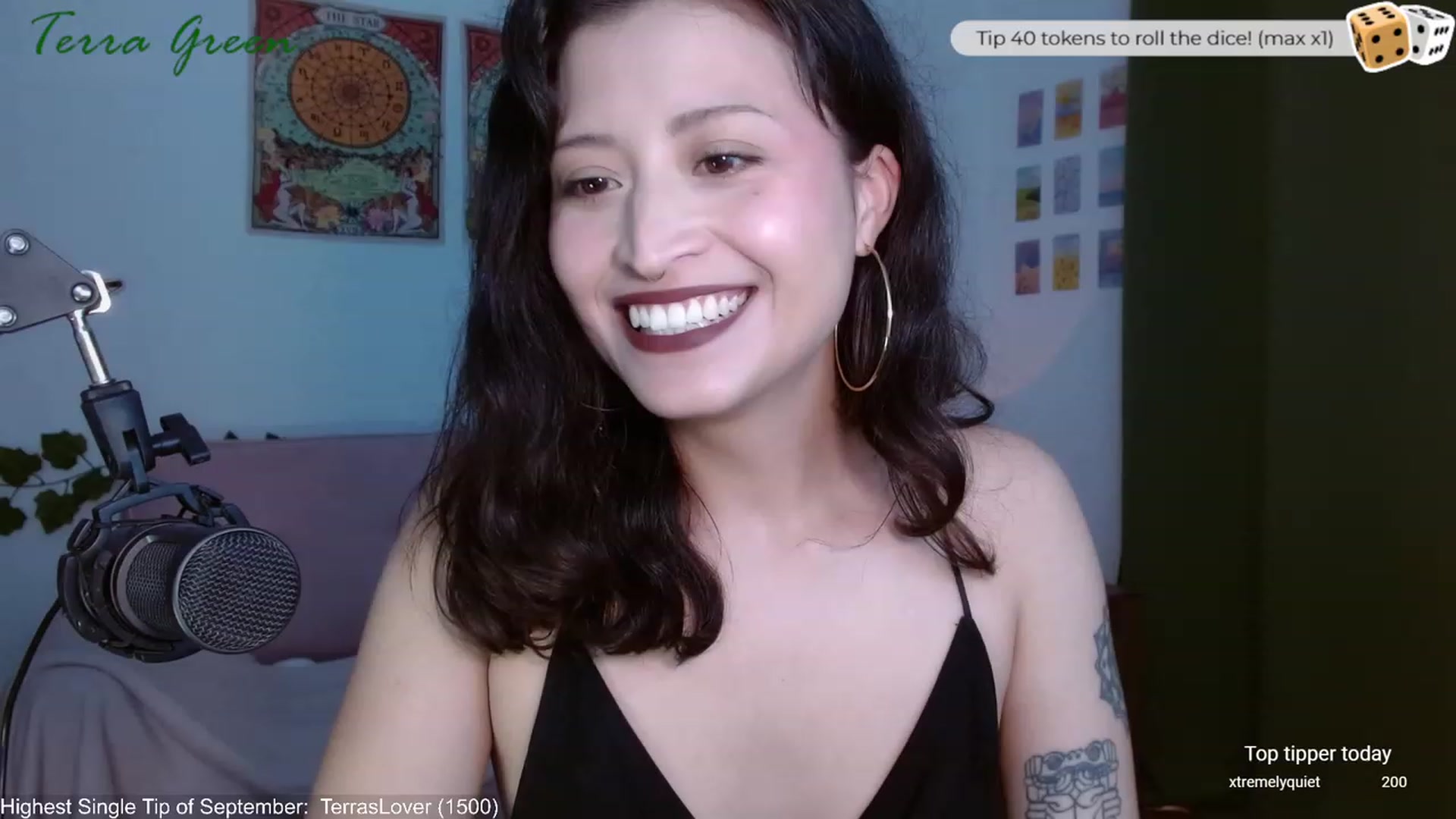 Gallery image thumbnail from TerraGreen's myfreecams stream on, 09/09/2023, 20:33 image 1 of 20