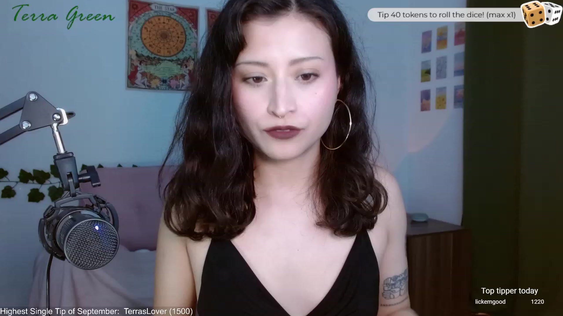 Gallery image thumbnail from TerraGreen's myfreecams stream on, 09/09/2023, 20:33 image 6 of 20