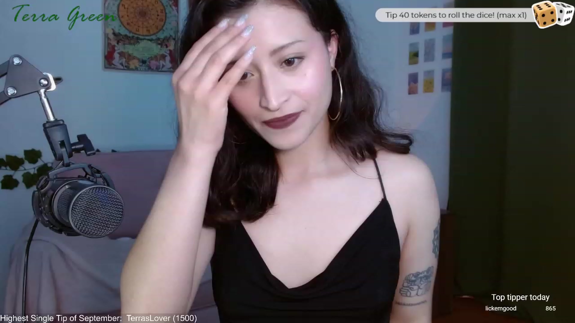 Gallery image thumbnail from TerraGreen's myfreecams stream on, 09/09/2023, 20:33 image 3 of 20
