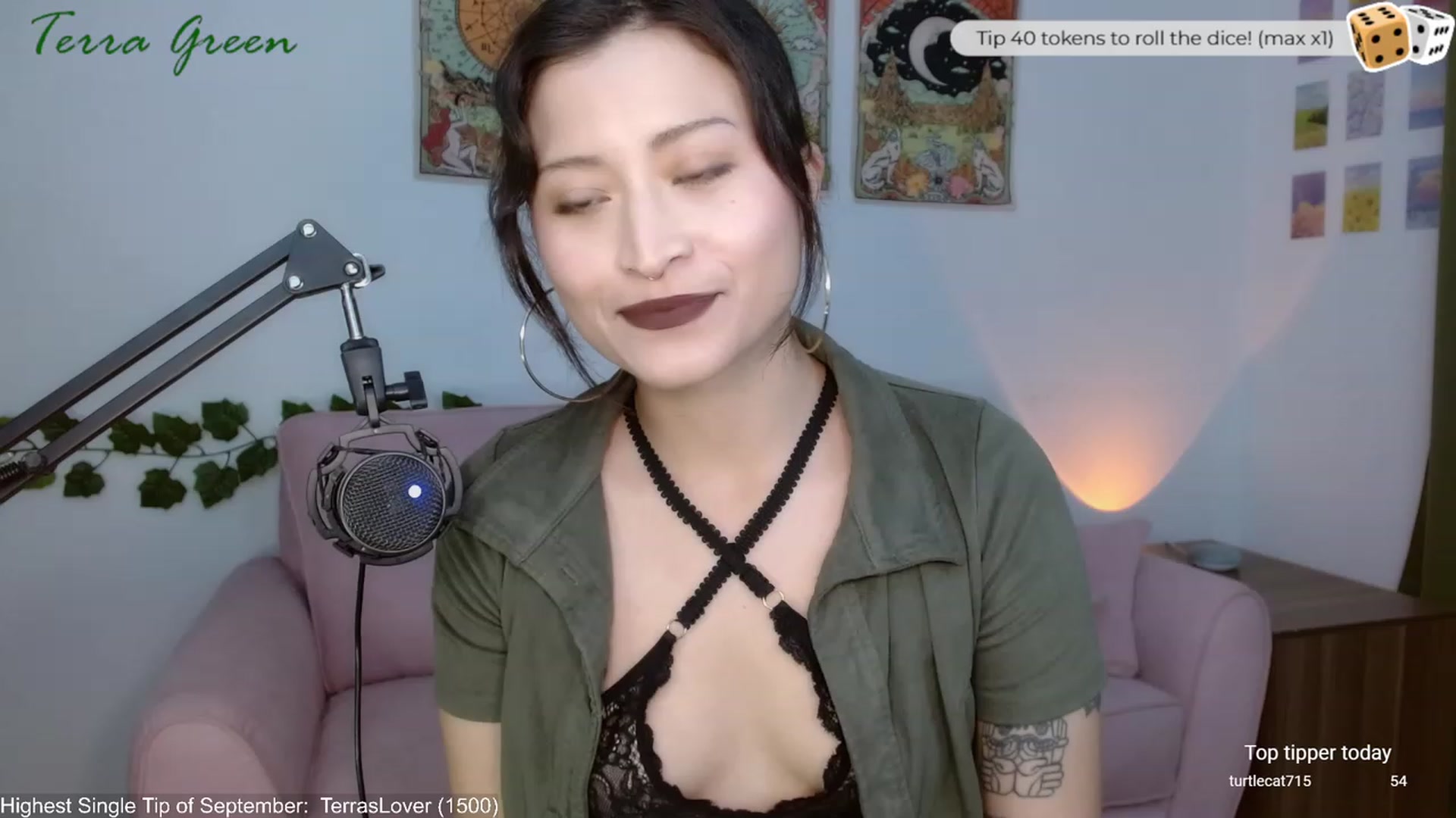 Gallery image thumbnail from TerraGreen's myfreecams stream on, 09/11/2023, 20:09 image 4 of 20
