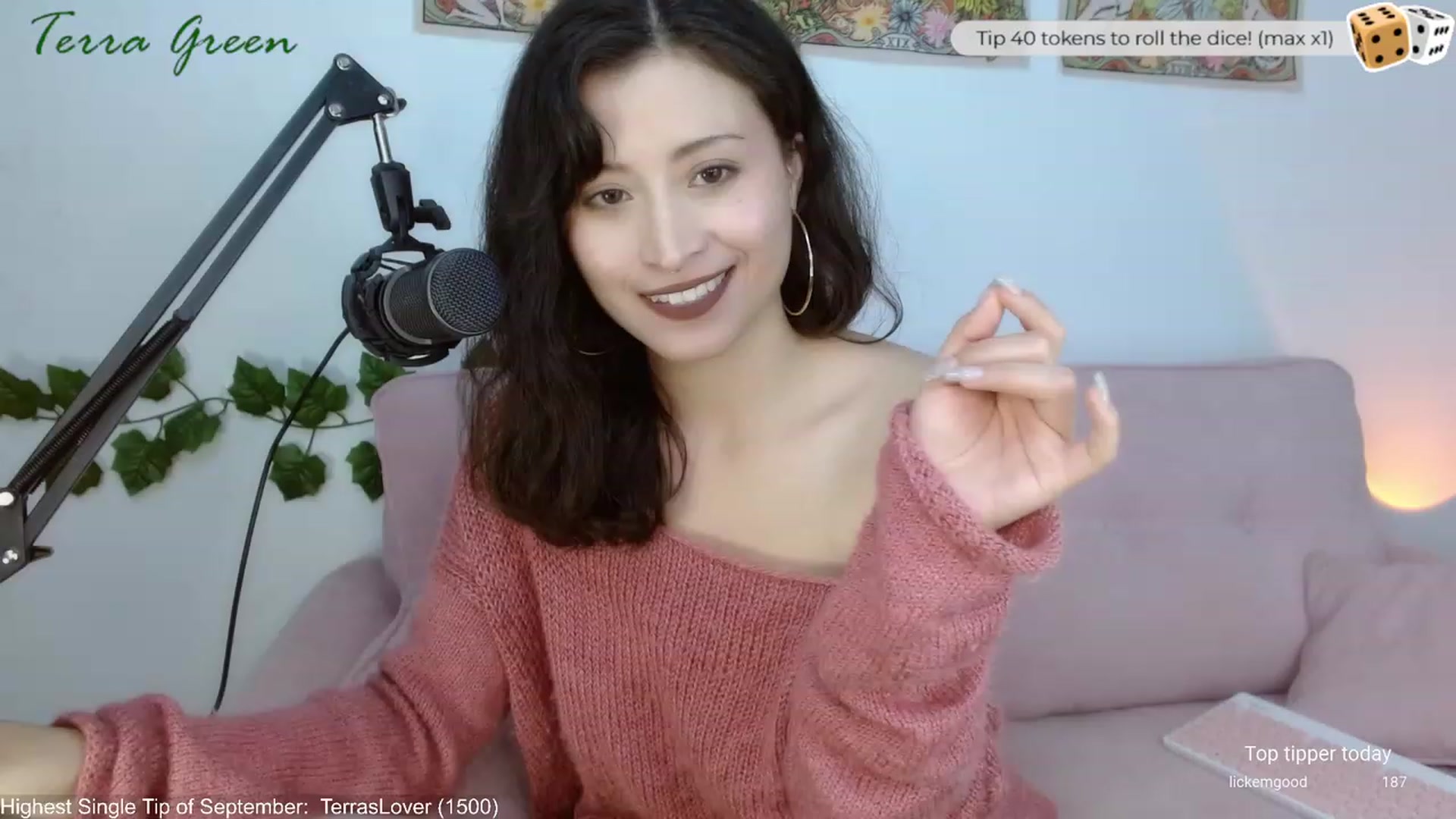 Gallery image thumbnail from TerraGreen's myfreecams stream on, 09/12/2023, 20:09 image 1 of 20