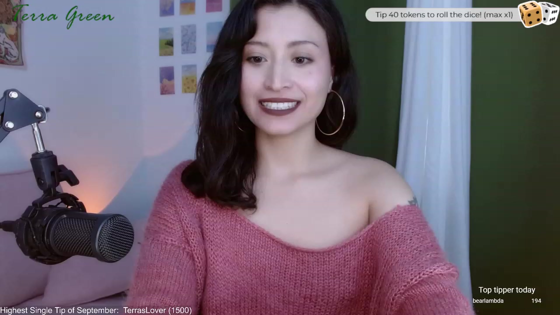 Gallery image thumbnail from TerraGreen's myfreecams stream on, 09/12/2023, 20:09 image 9 of 20