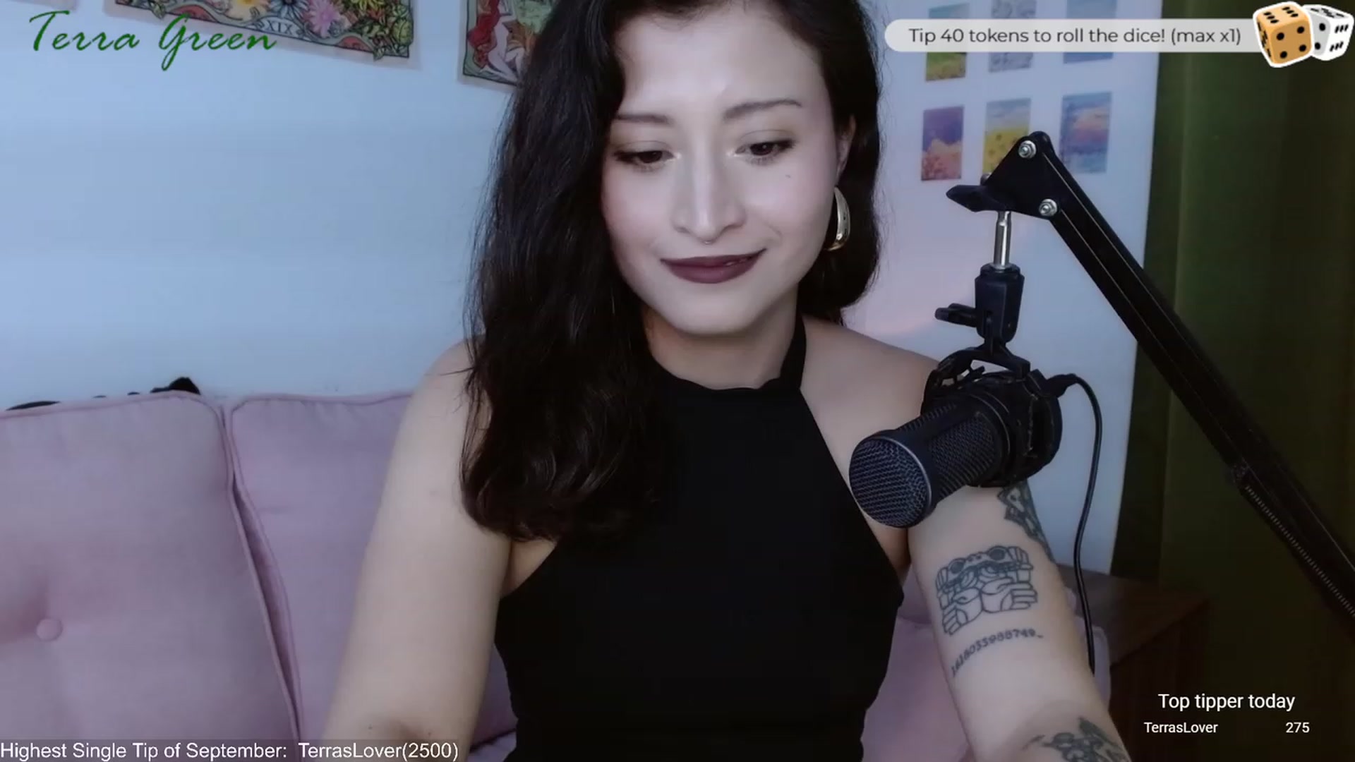 Gallery image thumbnail from TerraGreen's myfreecams stream on, 09/18/2023, 20:45 image 11 of 20