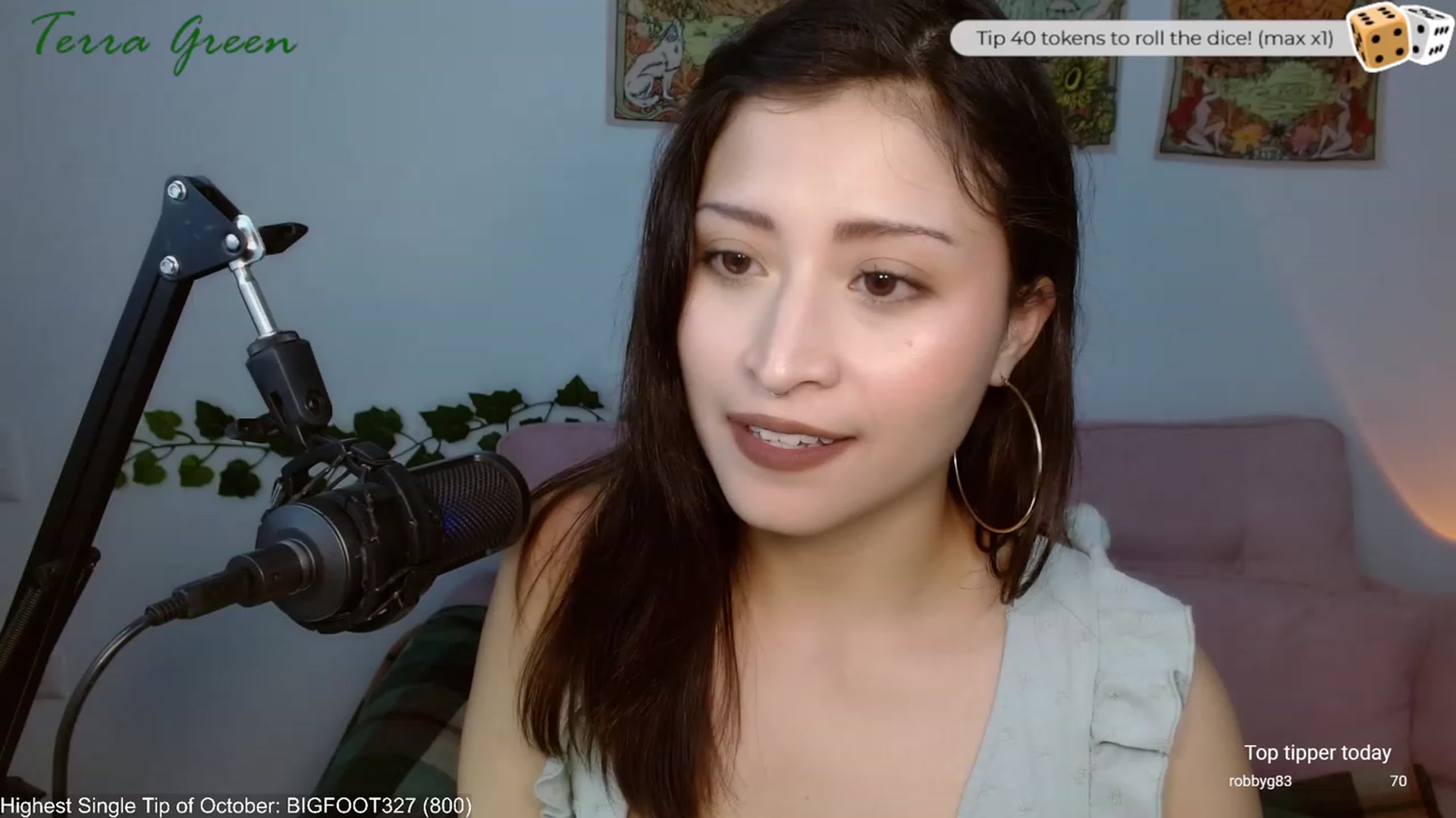 Gallery image thumbnail from TerraGreen's myfreecams stream on, 10/02/2023, 18:54 image 8 of 20