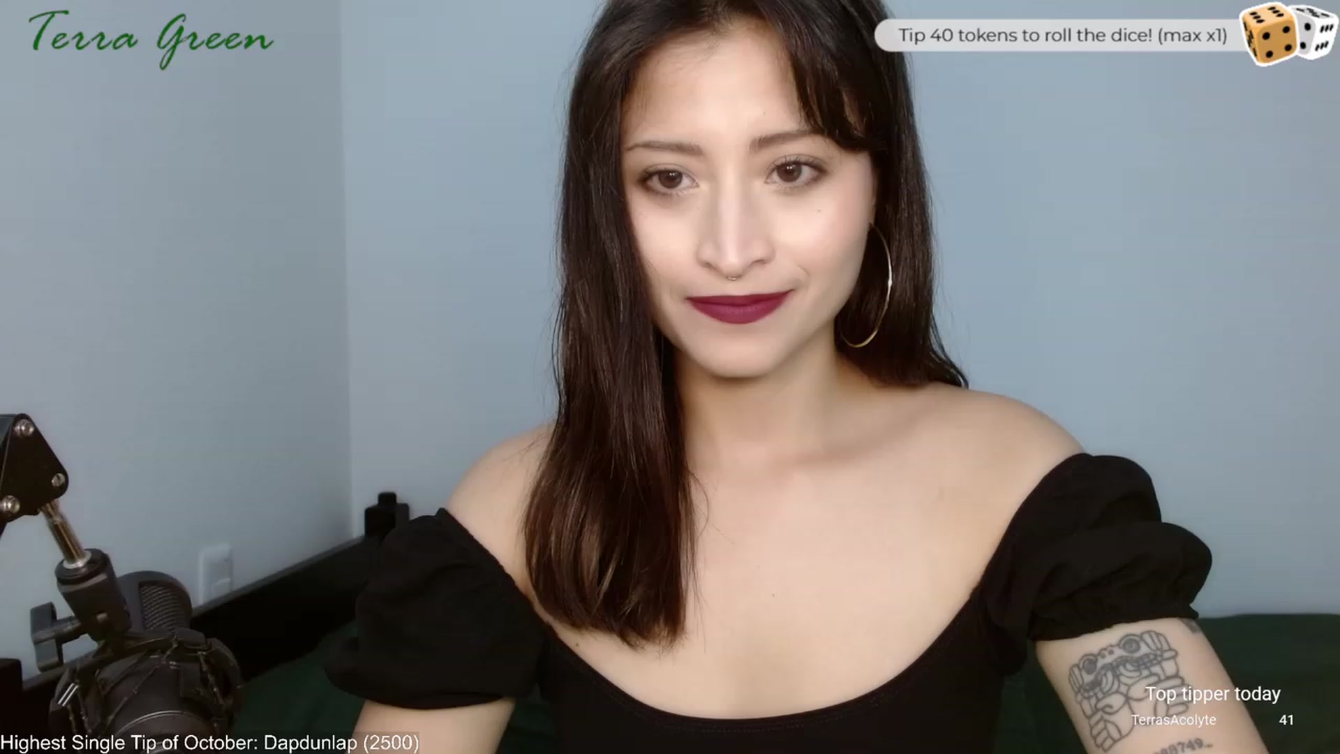 Gallery image thumbnail from TerraGreen's myfreecams stream on, 10/07/2023, 17:48 image 19 of 20
