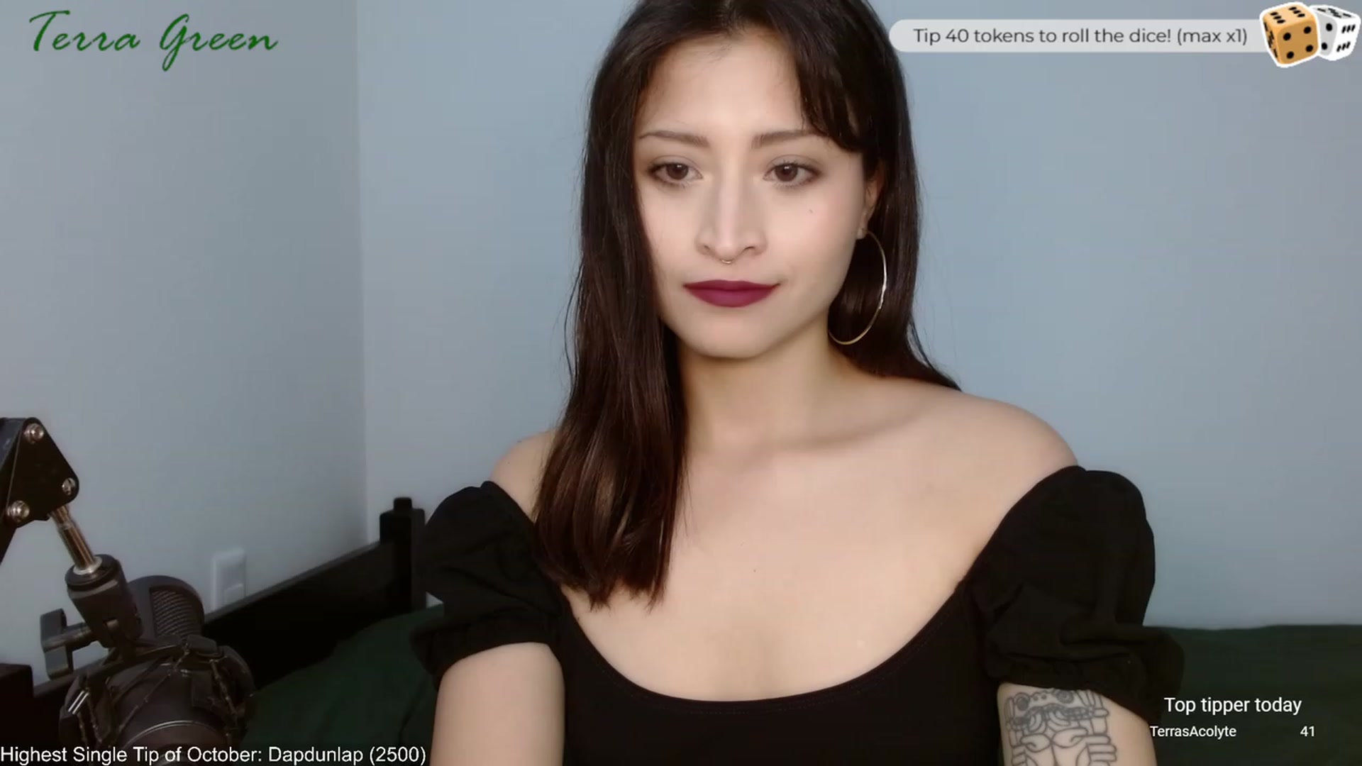 Gallery image thumbnail from TerraGreen's myfreecams stream on, 10/07/2023, 17:48 image 16 of 20