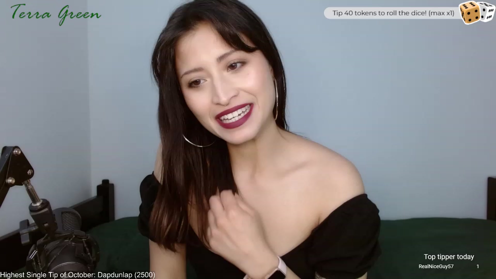 Gallery image thumbnail from TerraGreen's myfreecams stream on, 10/07/2023, 17:48 image 3 of 20