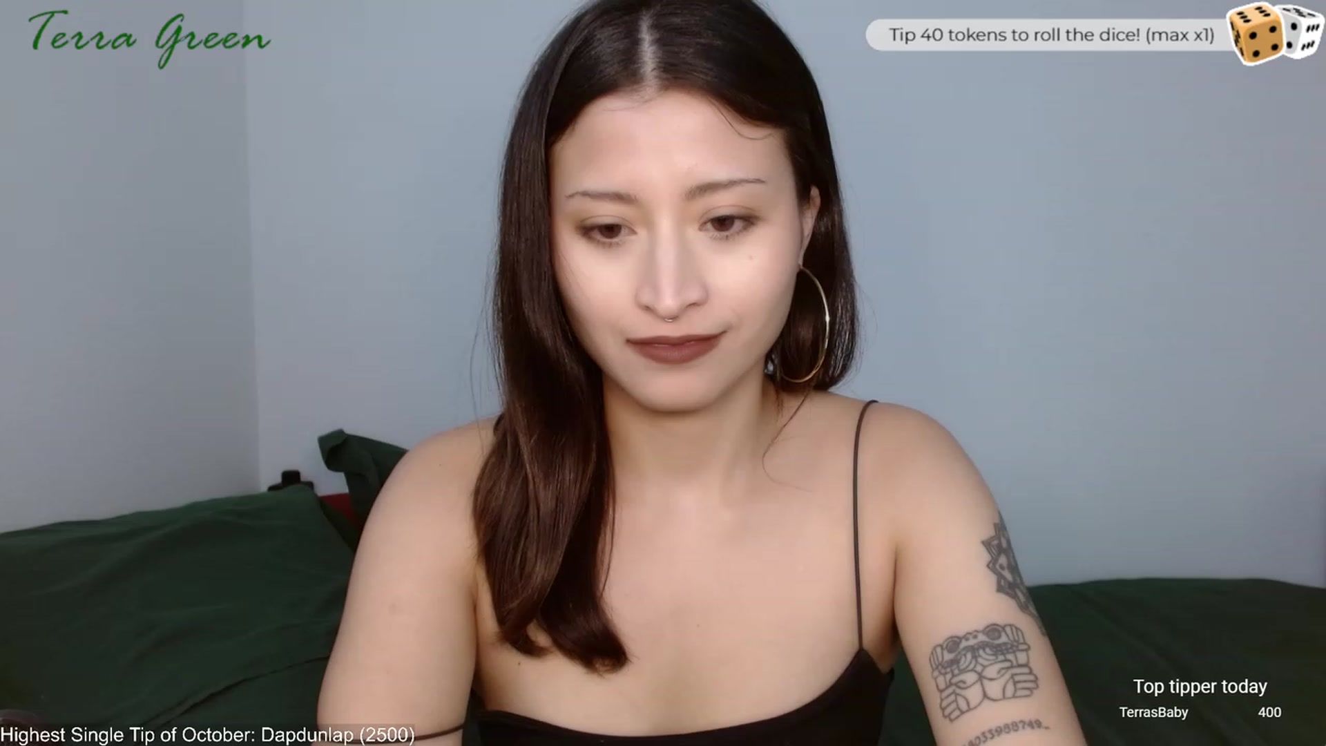 Gallery image thumbnail from TerraGreen's myfreecams stream on, 10/11/2023, 19:39 image 8 of 20