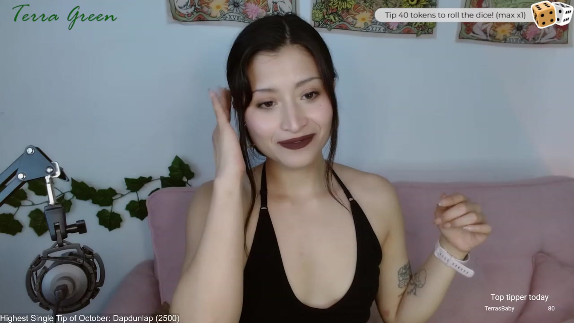 Gallery image thumbnail from TerraGreen's myfreecams stream on, 10/24/2023, 18:03 image 17 of 20