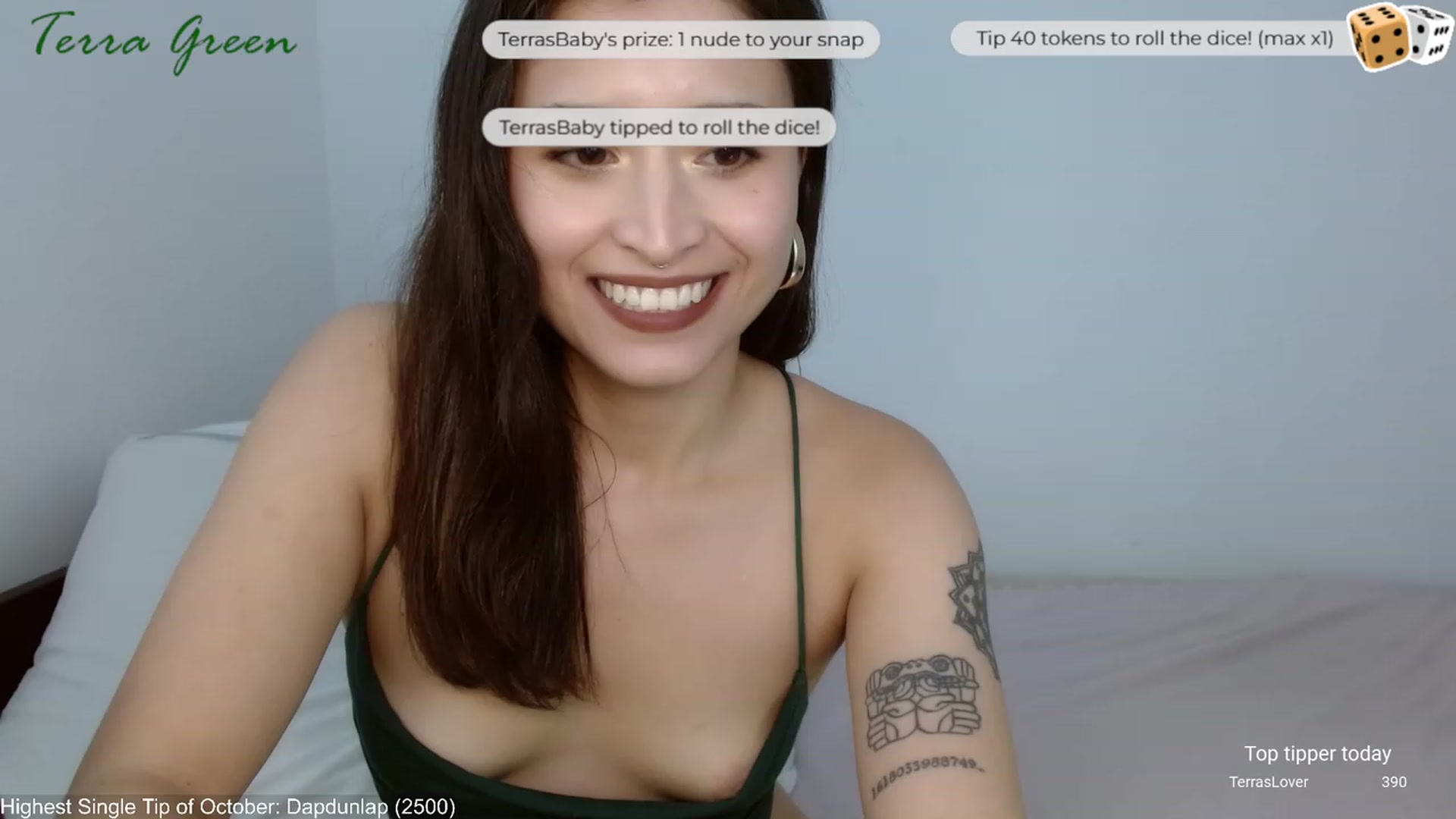 Gallery image thumbnail from TerraGreen's myfreecams stream on, 10/25/2023, 20:05 image 5 of 20