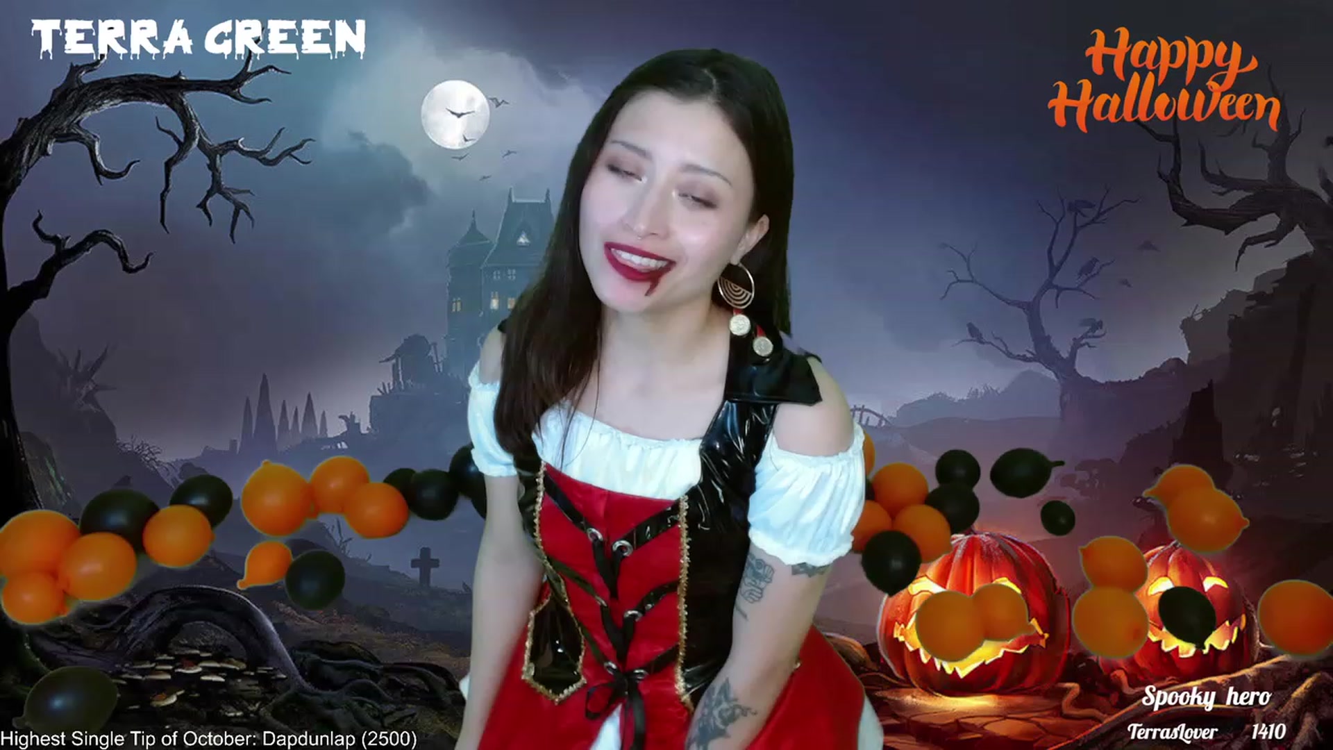 Gallery image thumbnail from TerraGreen's myfreecams stream on, 10/28/2023, 24:04 image 9 of 20
