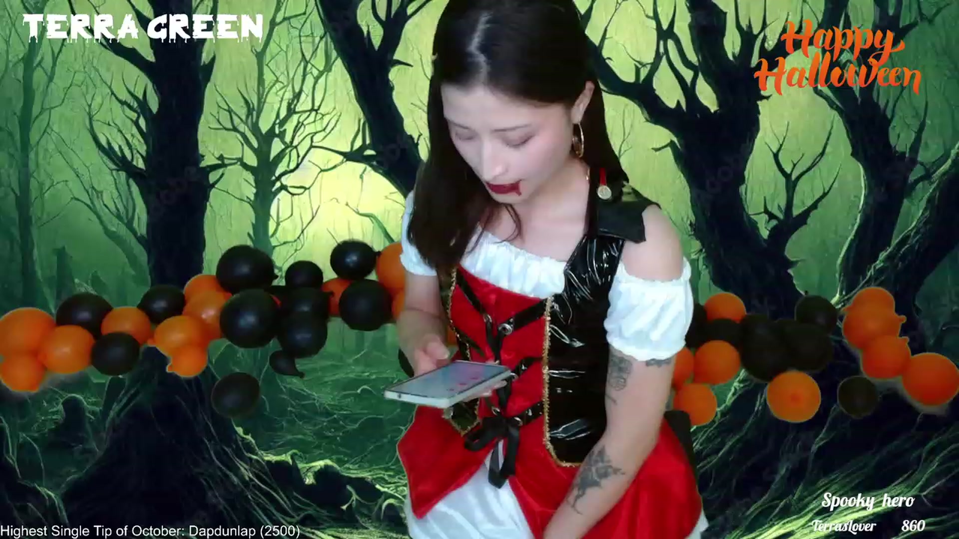 Gallery image thumbnail from TerraGreen's myfreecams stream on, 10/28/2023, 24:04 image 2 of 20