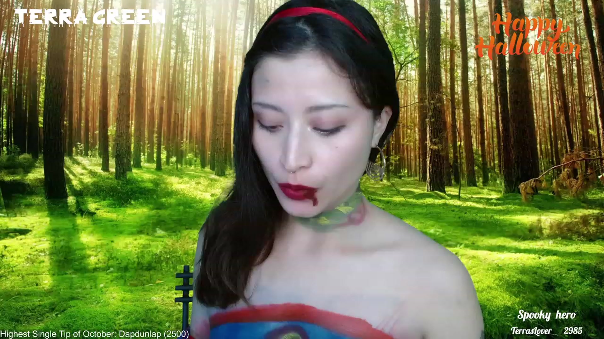 Gallery image thumbnail from TerraGreen's myfreecams stream on, 10/28/2023, 01:29 image 16 of 20