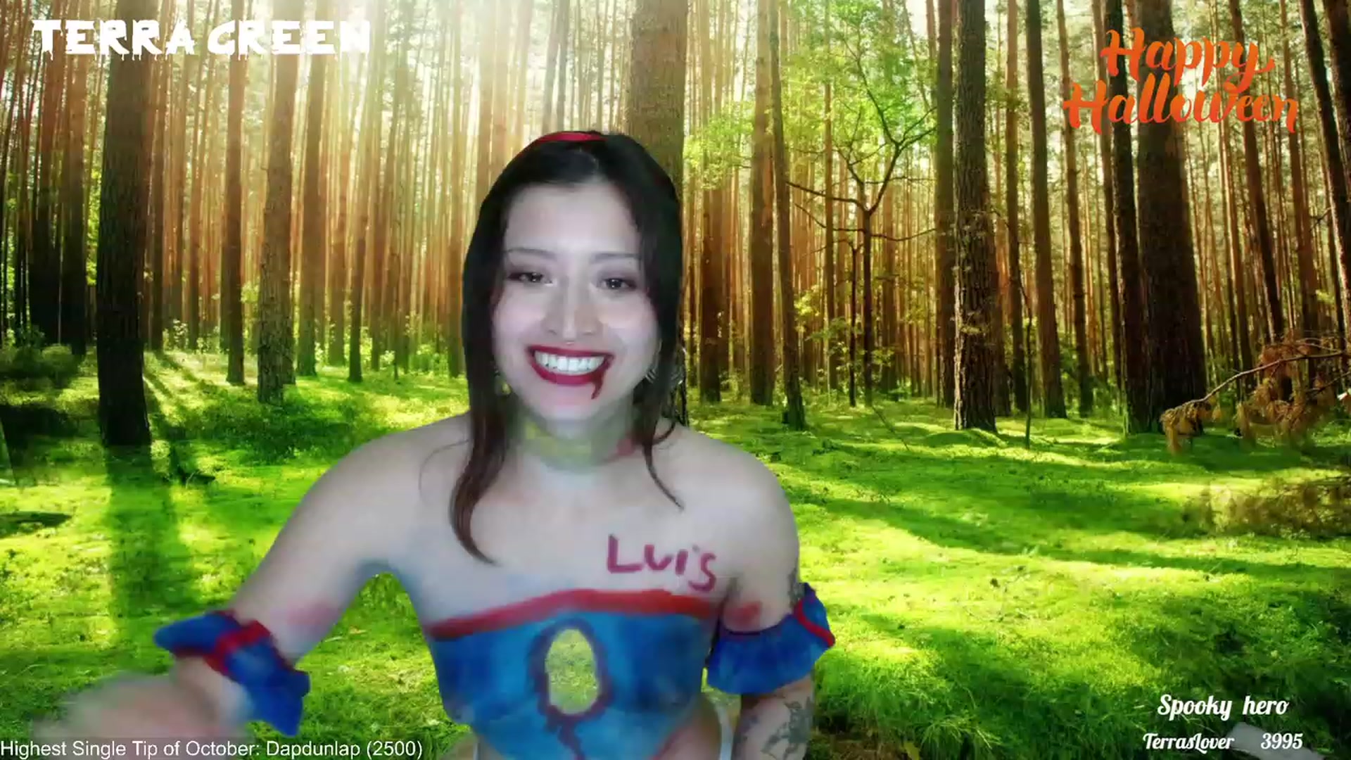 Gallery image thumbnail from TerraGreen's myfreecams stream on, 10/28/2023, 02:49 image 2 of 20