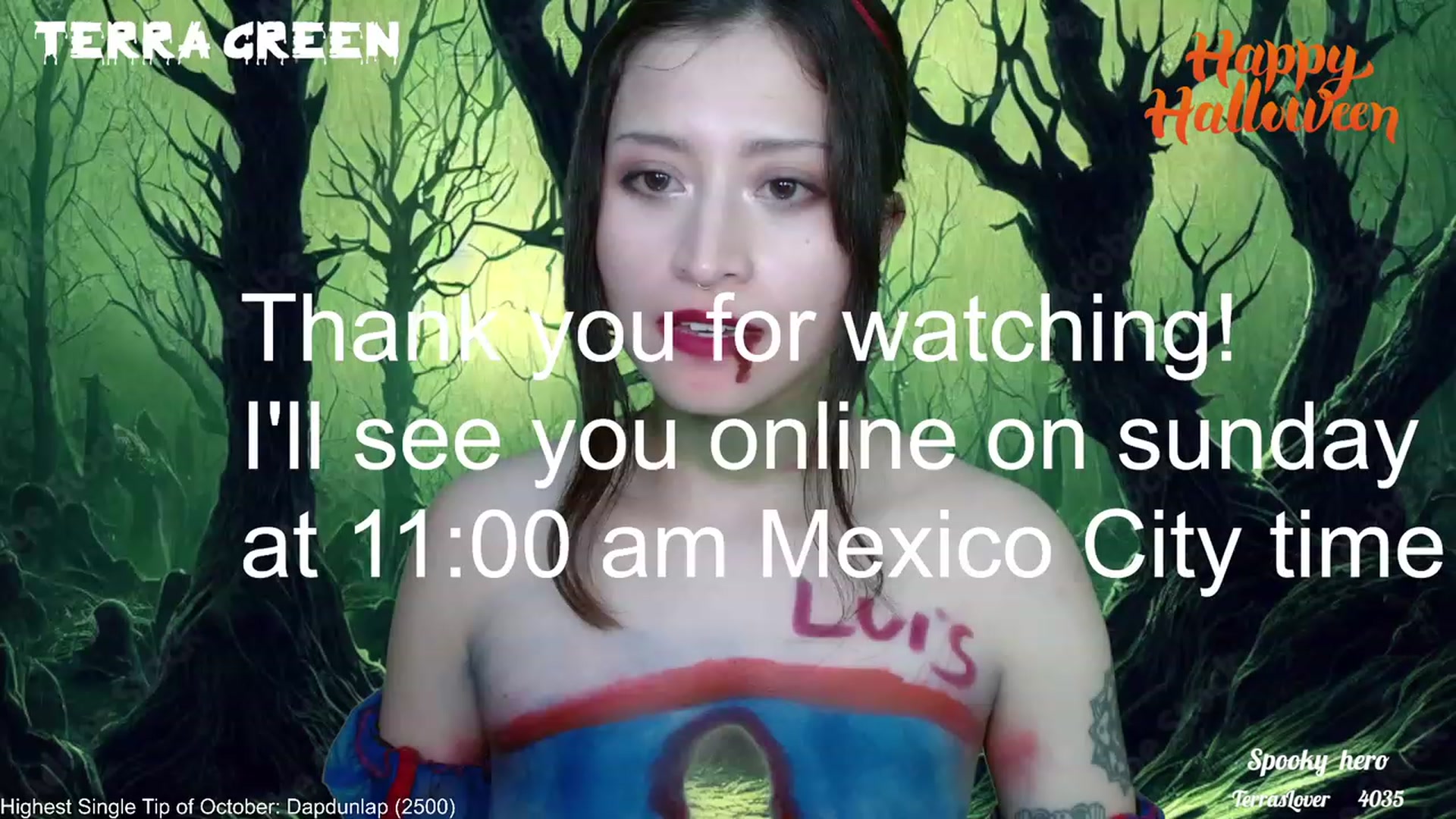 Gallery image thumbnail from TerraGreen's myfreecams stream on, 10/28/2023, 02:49 image 19 of 20