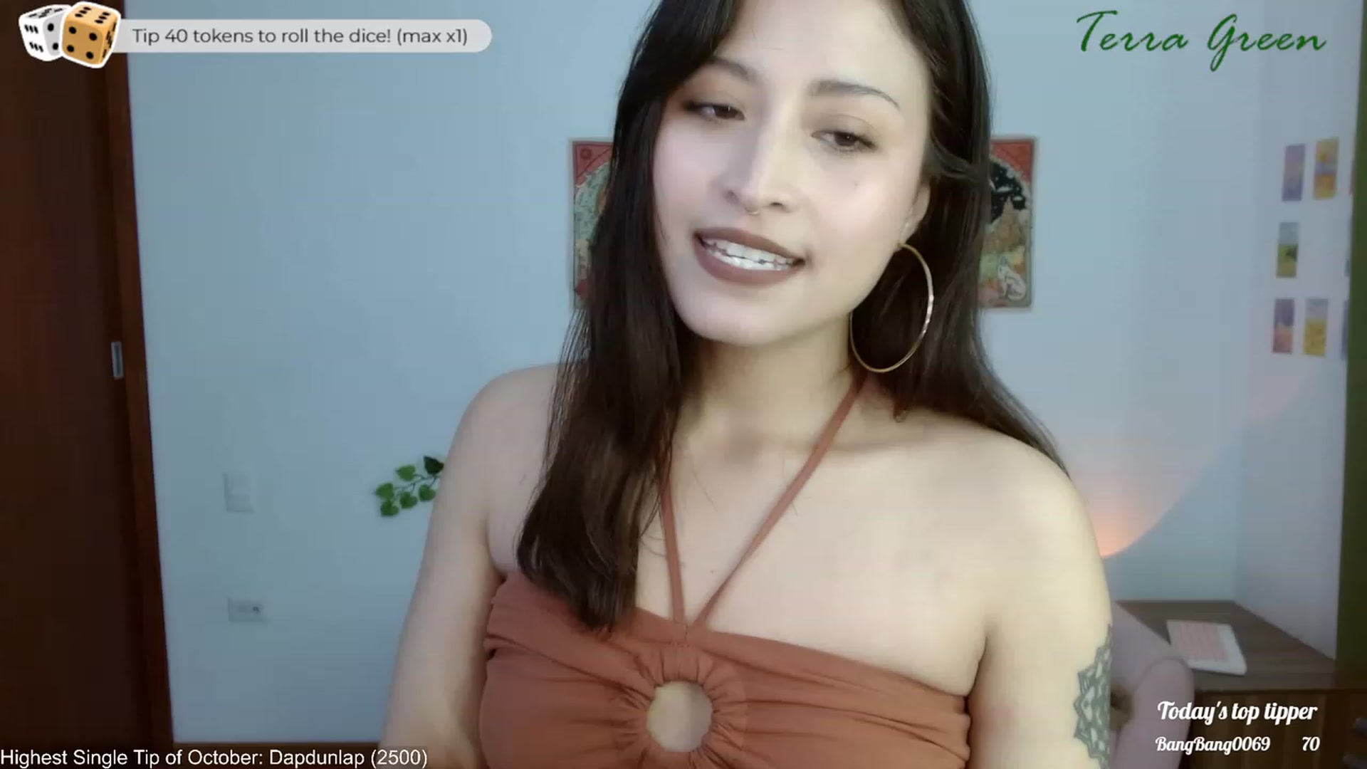 Gallery image thumbnail from TerraGreen's myfreecams stream on, 10/29/2023, 20:43 image 4 of 20