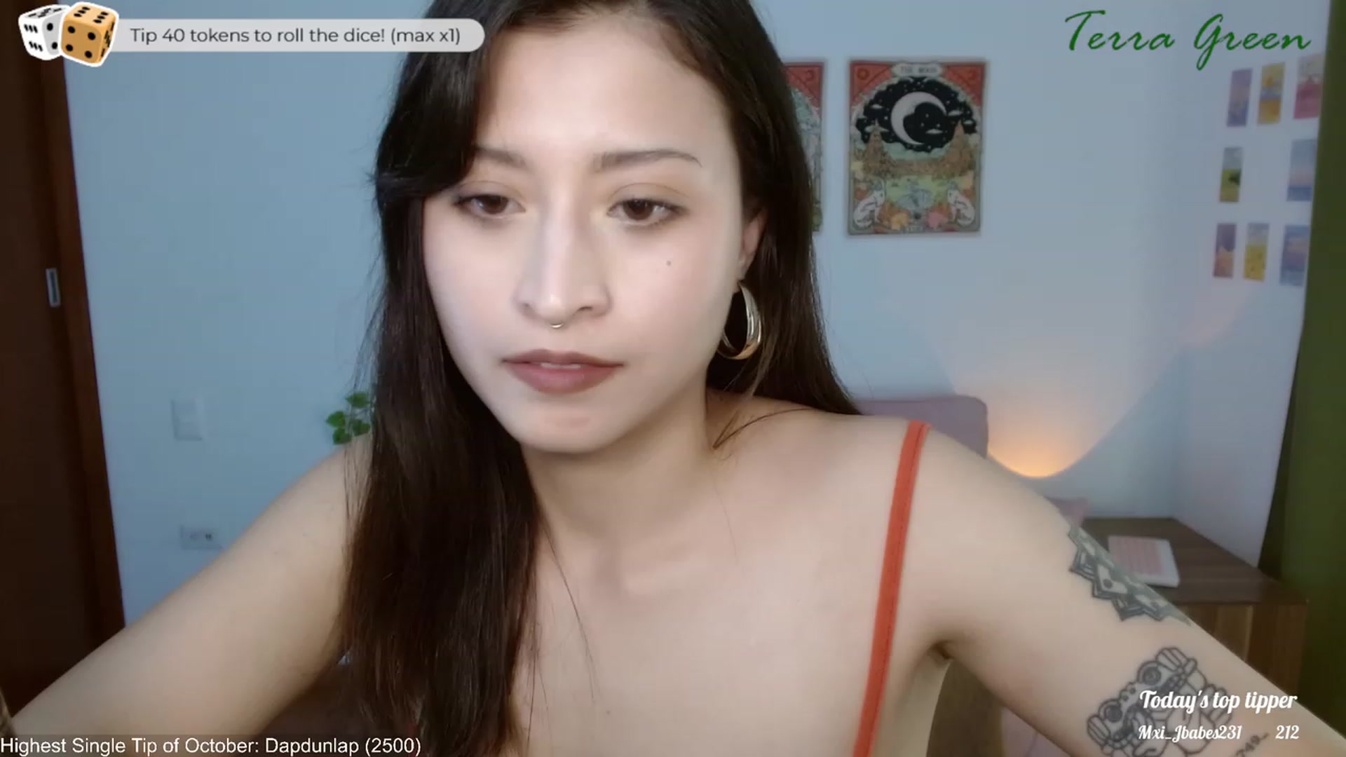 Gallery image thumbnail from TerraGreen's myfreecams stream on, 10/30/2023, 21:58 image 8 of 20