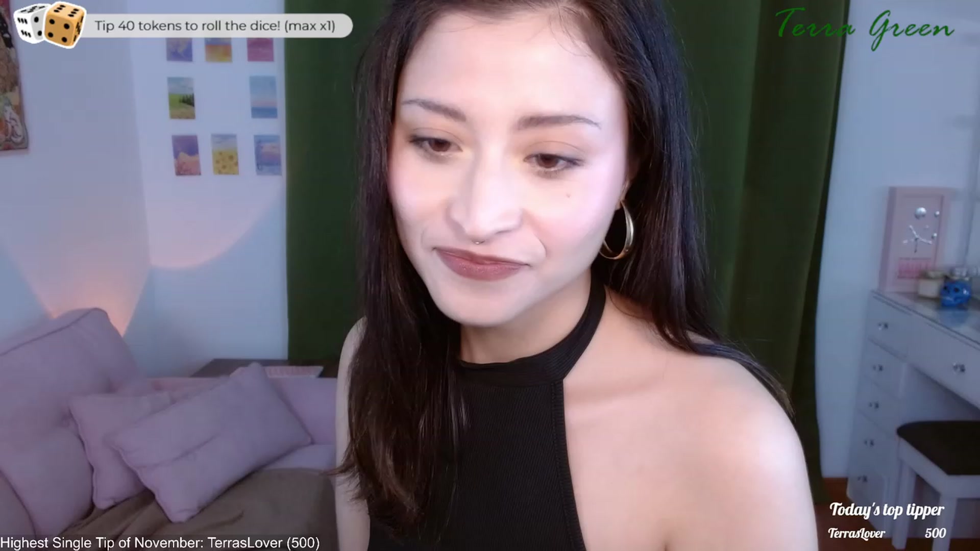 Gallery image thumbnail from TerraGreen's myfreecams stream on, 11/03/2023, 18:07 image 12 of 20