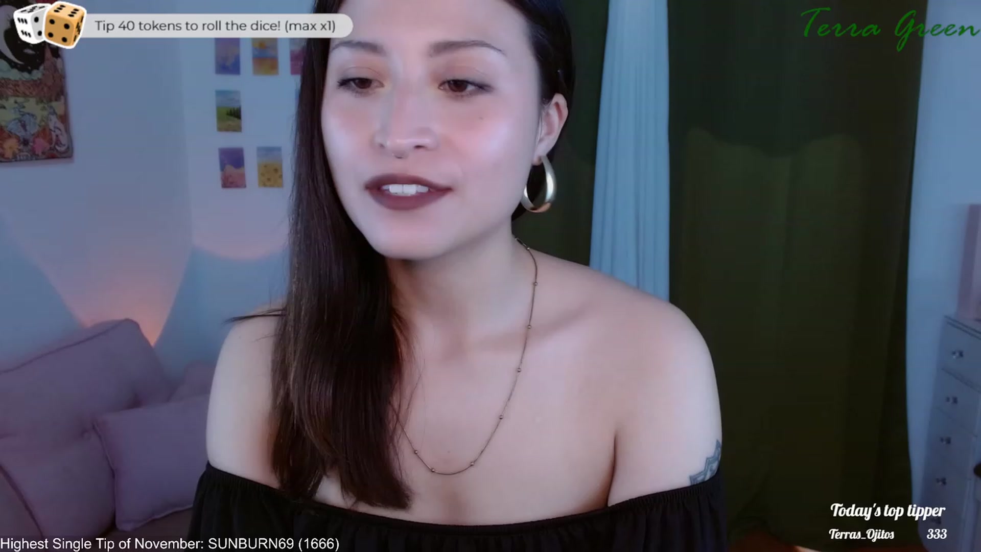 Gallery image thumbnail from TerraGreen's myfreecams stream on, 11/07/2023, 19:04 image 17 of 20