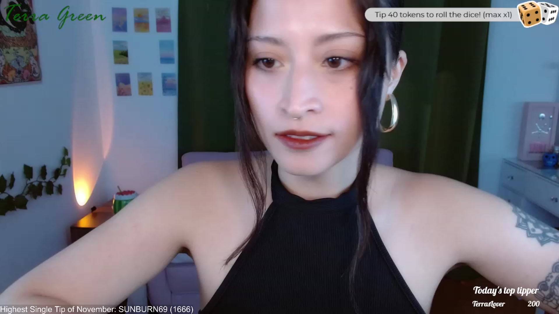 Gallery image thumbnail from TerraGreen's myfreecams stream on, 11/11/2023, 18:30 image 4 of 20