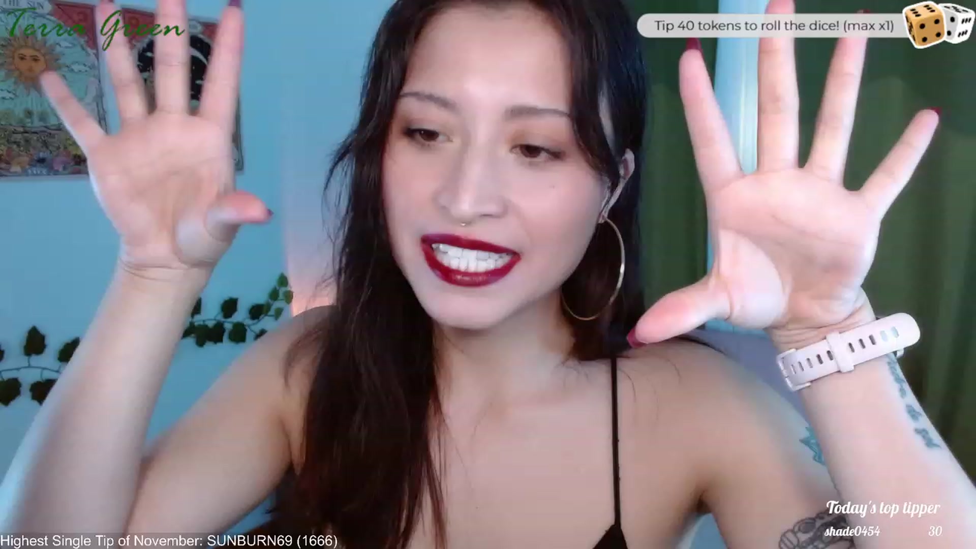 Gallery image thumbnail from TerraGreen's myfreecams stream on, 11/15/2023, 19:35 image 20 of 20