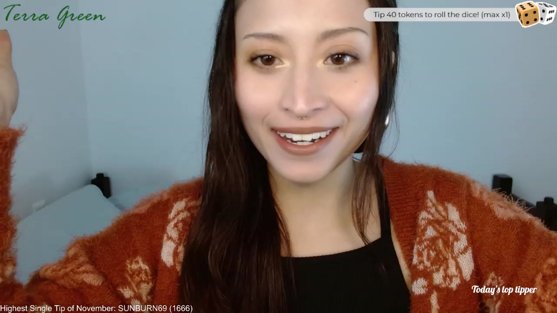 Gallery image thumbnail from TerraGreen's myfreecams stream on, 11/18/2023, 18:33 image 13 of 20