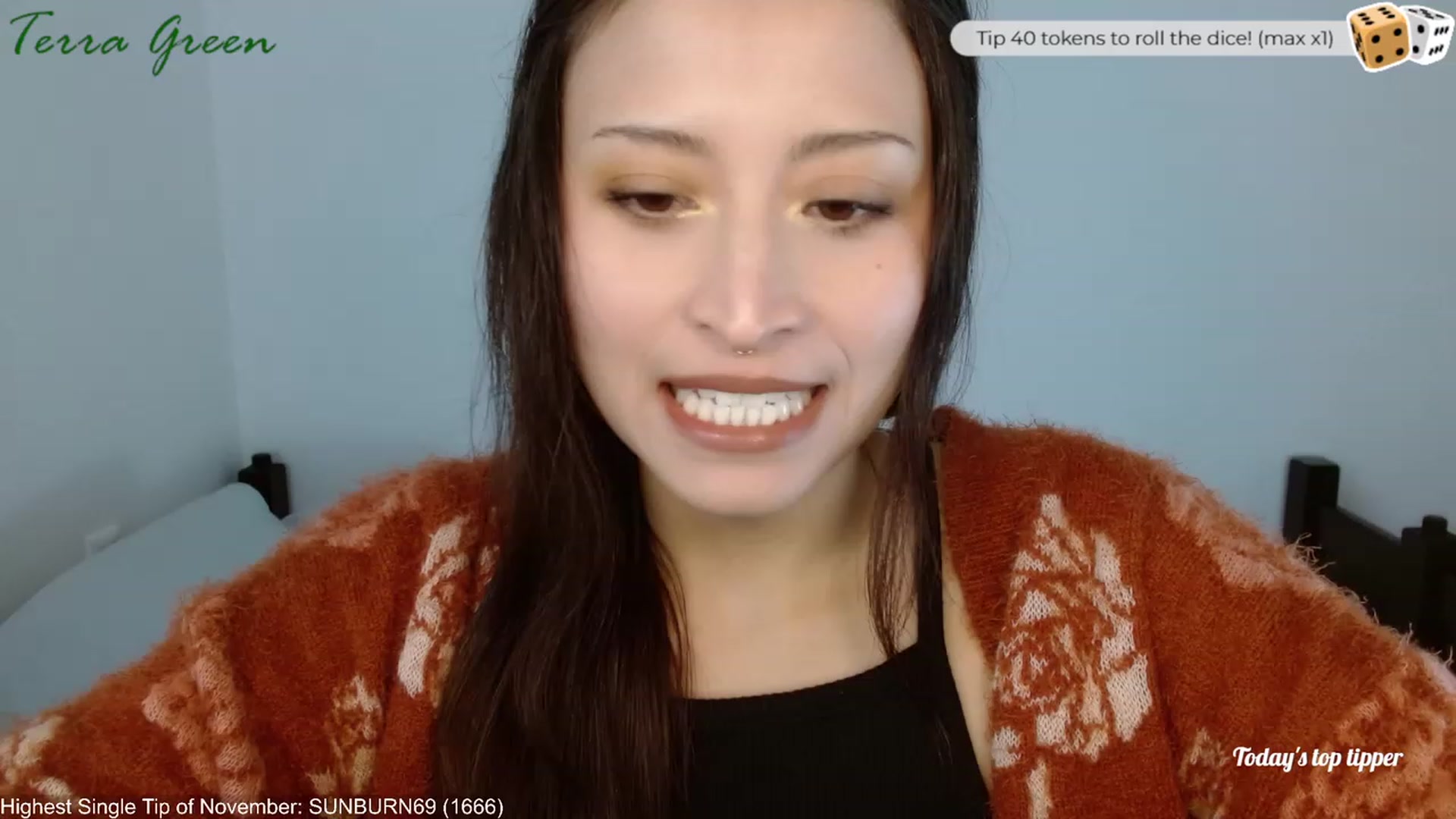 Gallery image thumbnail from TerraGreen's myfreecams stream on, 11/18/2023, 18:33 image 3 of 20