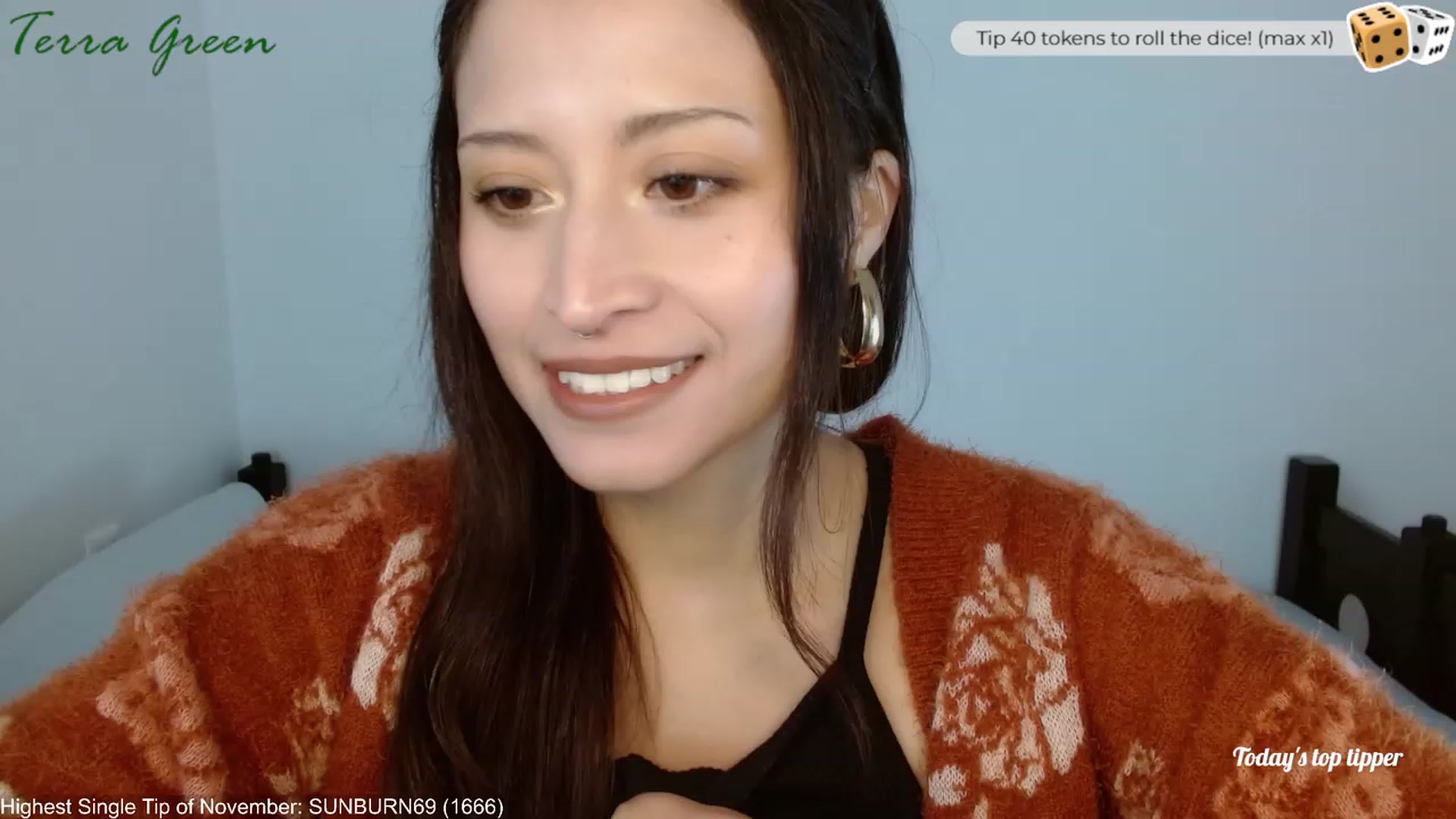 Gallery image thumbnail from TerraGreen's myfreecams stream on, 11/18/2023, 18:33 image 15 of 20