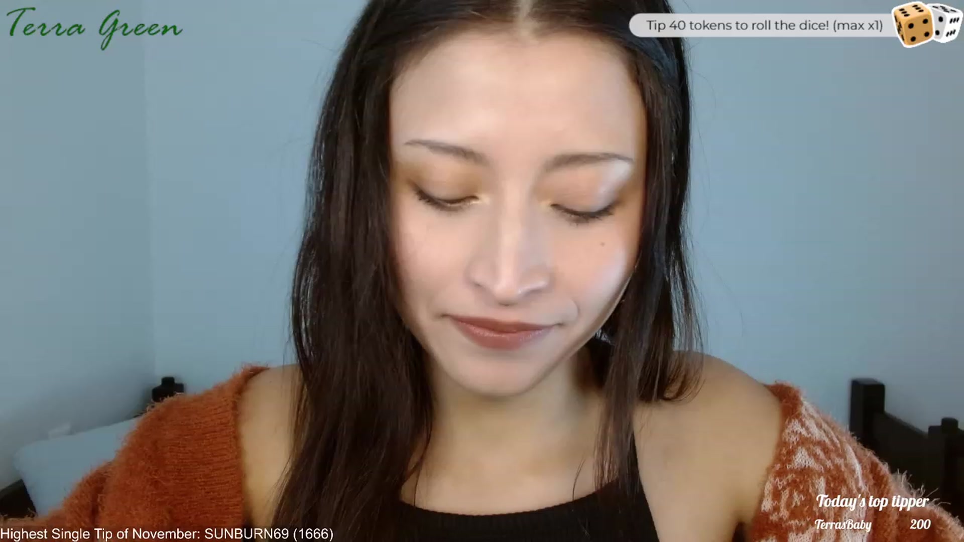 Gallery image thumbnail from TerraGreen's myfreecams stream on, 11/18/2023, 19:31 image 16 of 20
