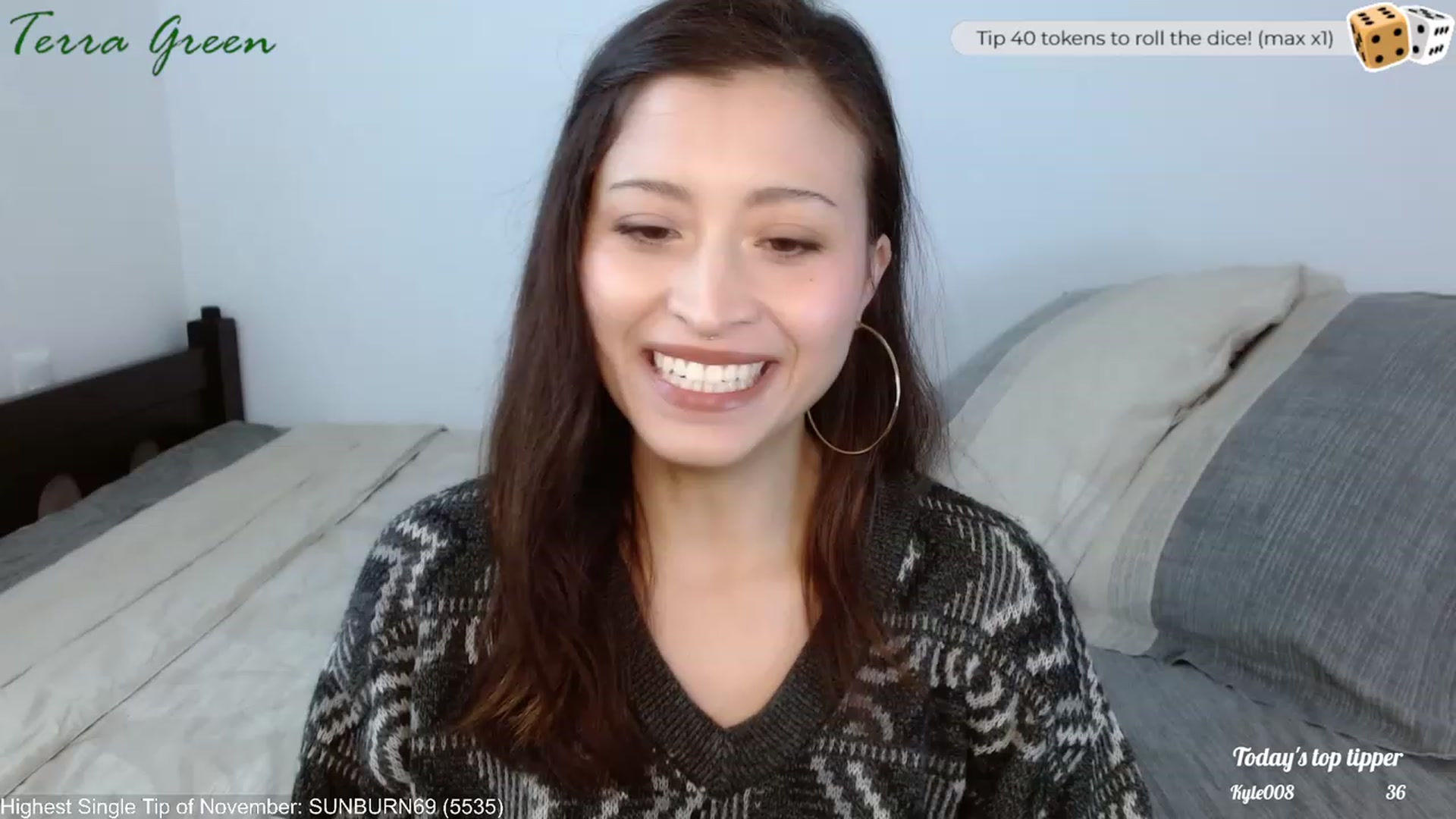 Gallery image thumbnail from TerraGreen's myfreecams stream on, 11/25/2023, 18:47 image 3 of 20
