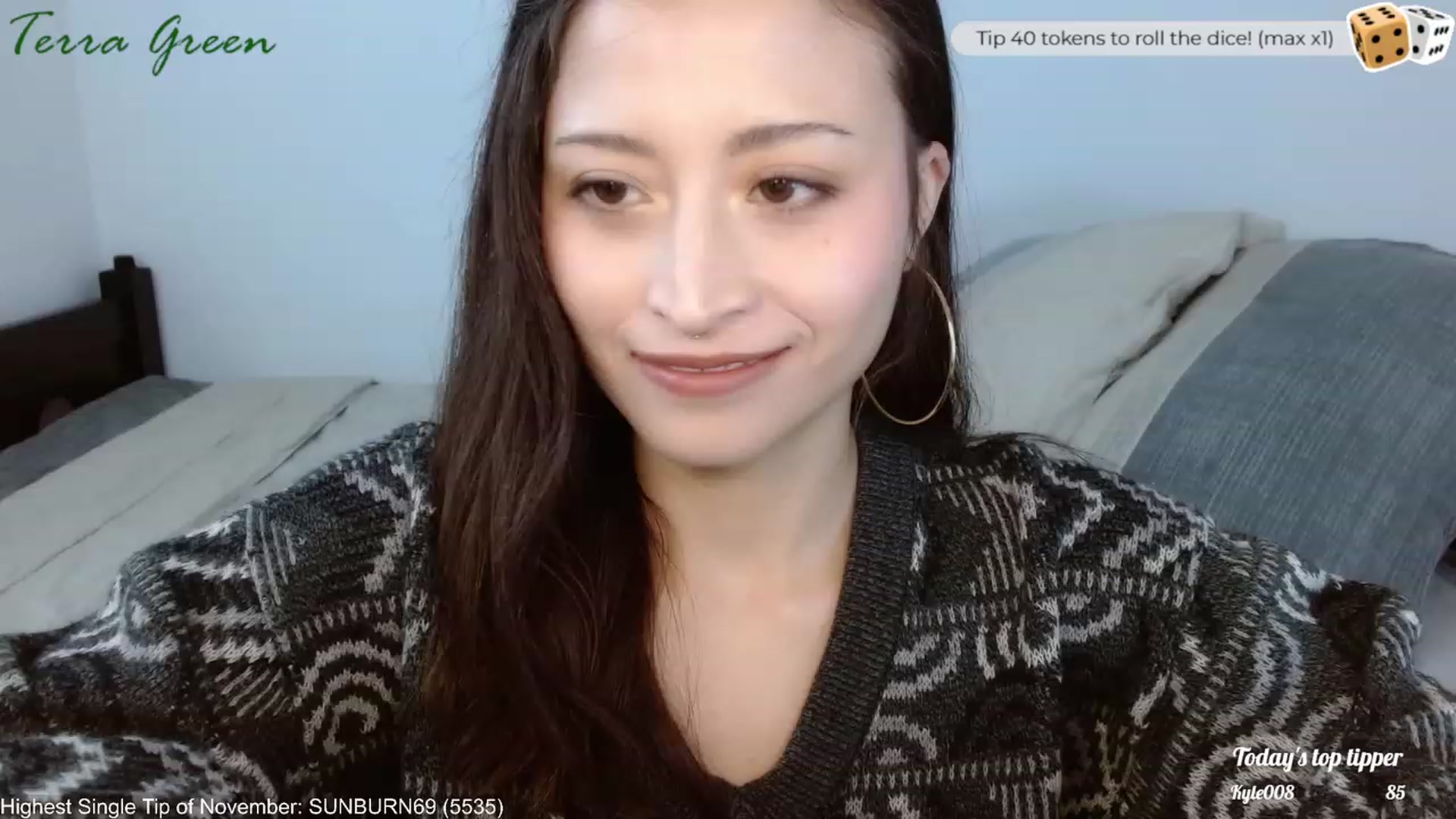 Gallery image thumbnail from TerraGreen's myfreecams stream on, 11/25/2023, 18:47 image 10 of 20