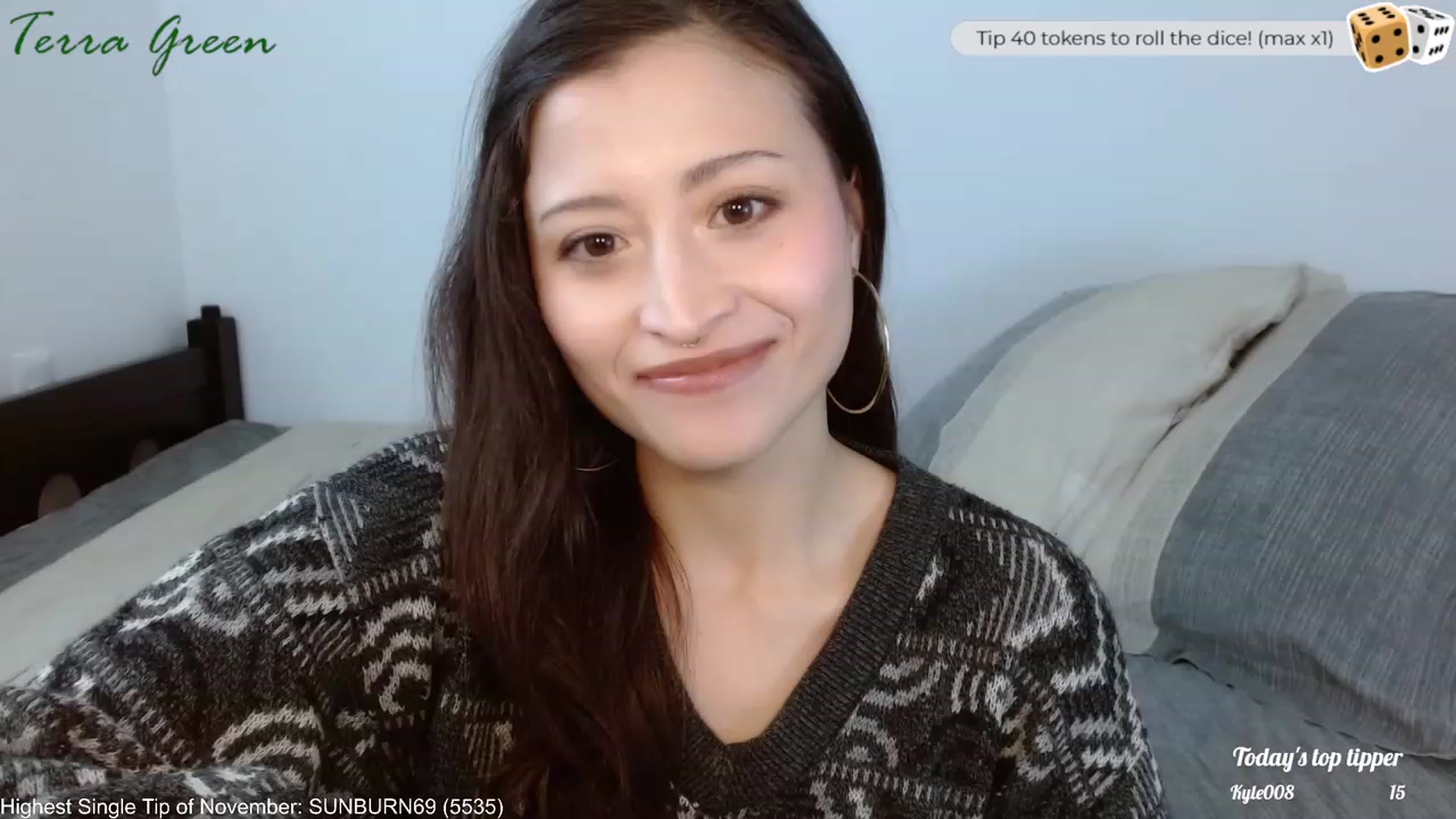 Gallery image thumbnail from TerraGreen's myfreecams stream on, 11/25/2023, 18:47 image 1 of 20
