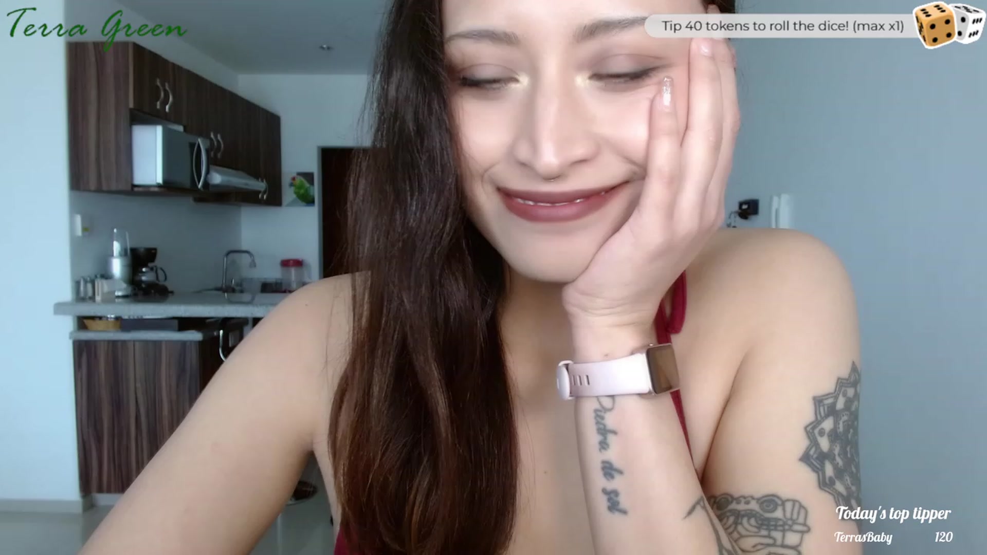 Gallery image thumbnail from TerraGreen's myfreecams stream on, 12/01/2023, 21:07 image 2 of 20