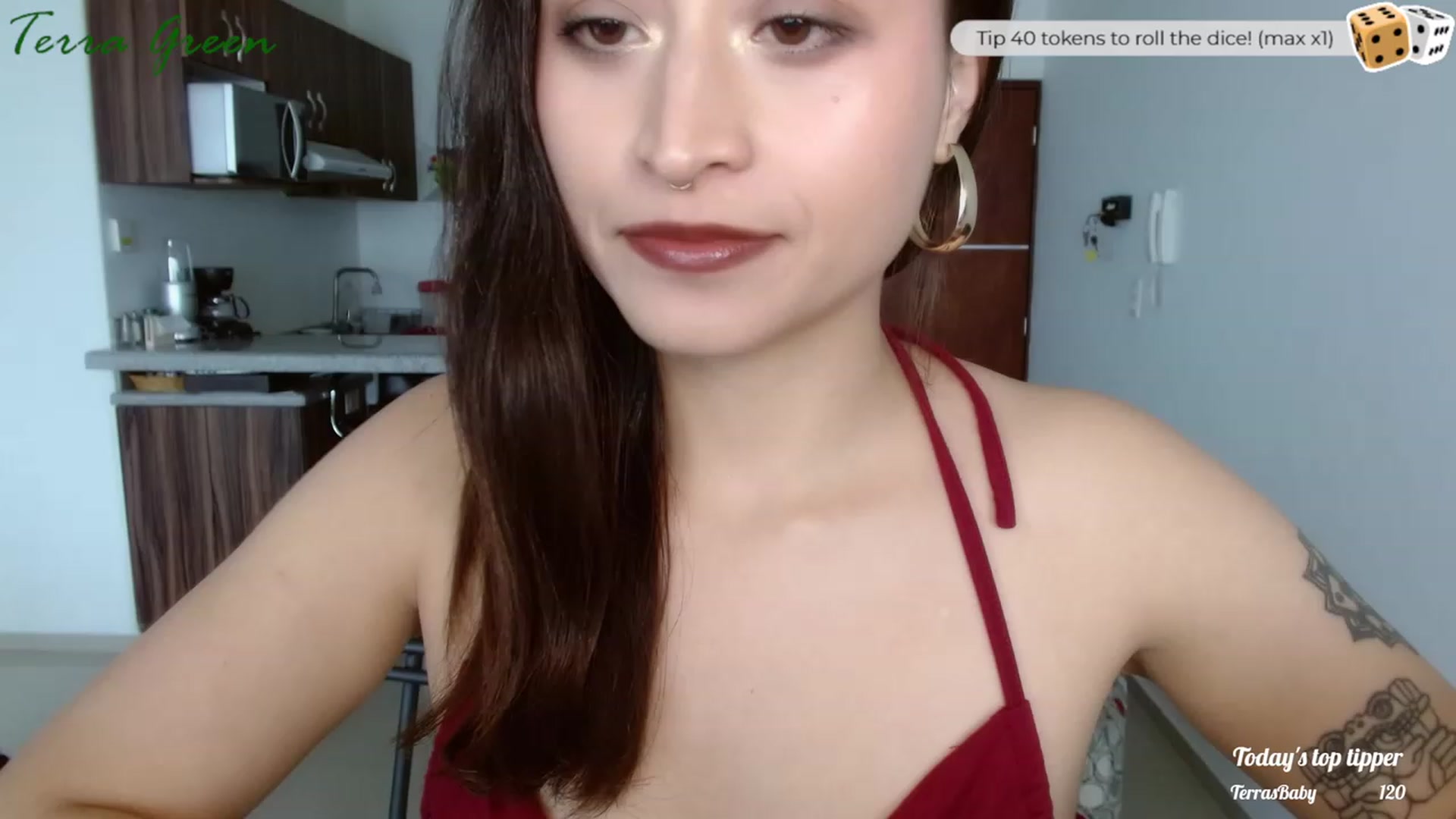 Gallery image thumbnail from TerraGreen's myfreecams stream on, 12/01/2023, 21:07 image 3 of 20