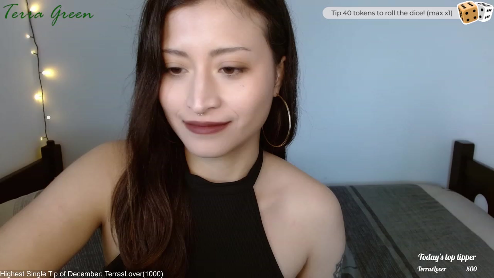 Gallery image thumbnail from TerraGreen's myfreecams stream on, 12/03/2023, 19:11 image 20 of 20