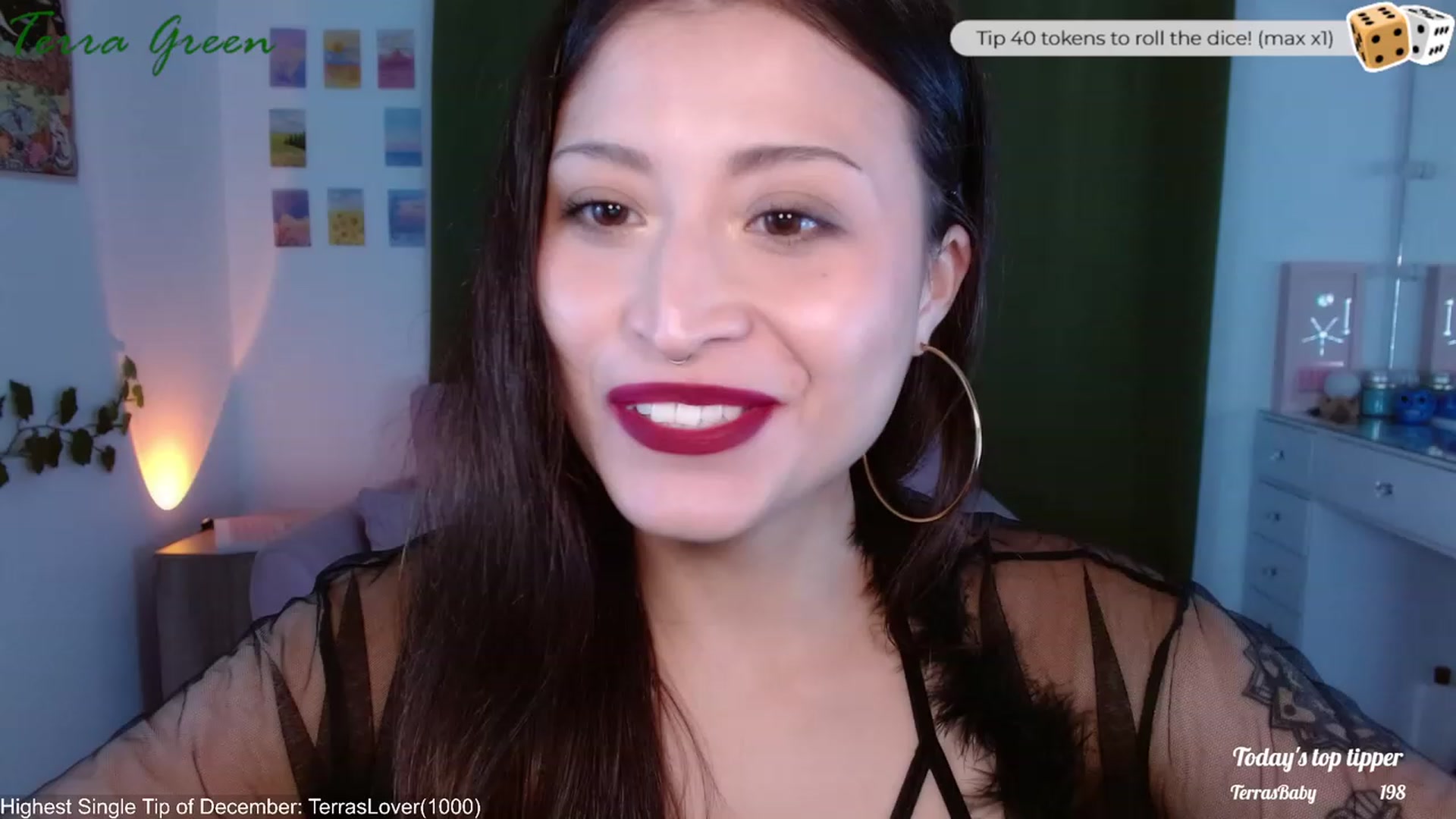 Gallery image thumbnail from TerraGreen's myfreecams stream on, 12/04/2023, 18:58 image 5 of 20