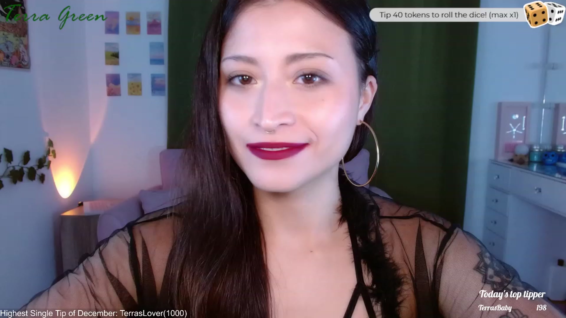Gallery image thumbnail from TerraGreen's myfreecams stream on, 12/04/2023, 18:58 image 9 of 20