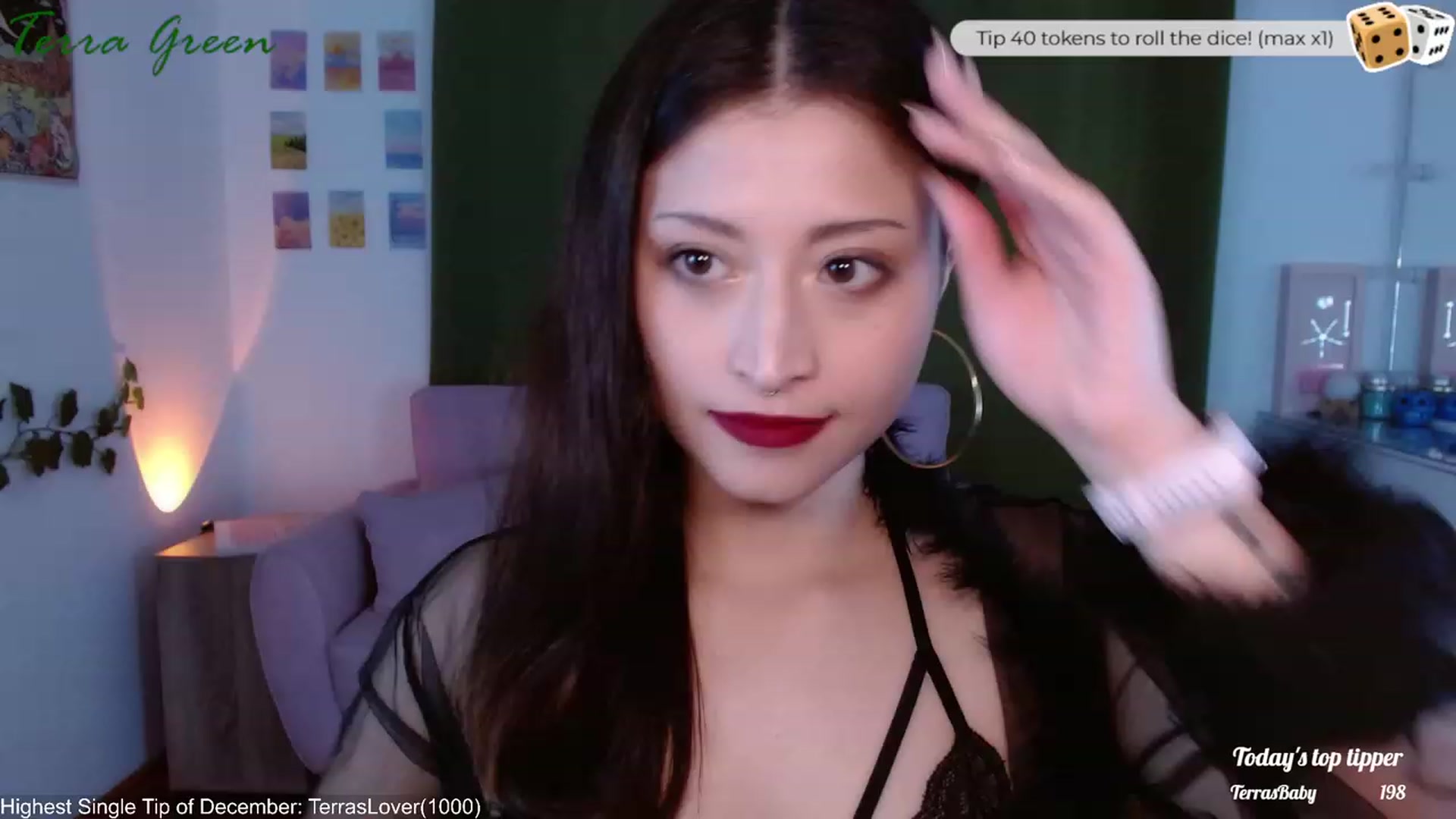 Gallery image thumbnail from TerraGreen's myfreecams stream on, 12/04/2023, 18:58 image 3 of 20