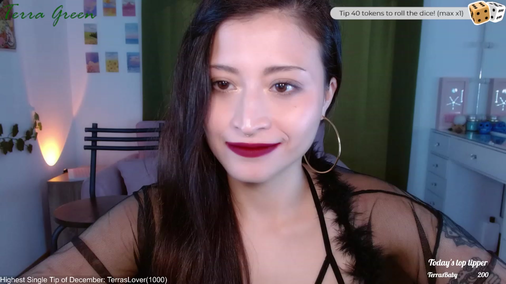 Gallery image thumbnail from TerraGreen's myfreecams stream on, 12/04/2023, 19:58 image 10 of 20
