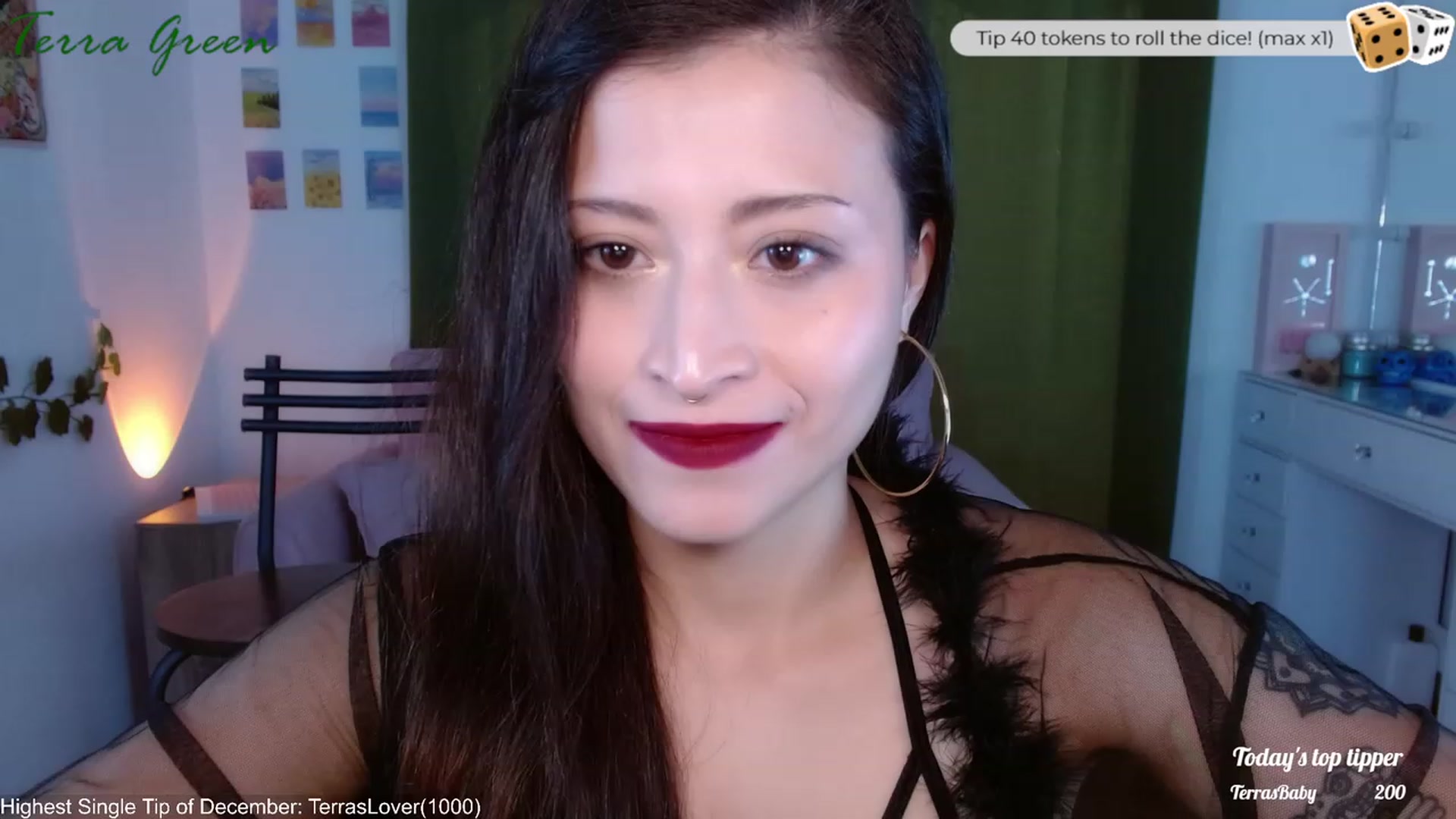 Gallery image thumbnail from TerraGreen's myfreecams stream on, 12/04/2023, 19:58 image 9 of 20