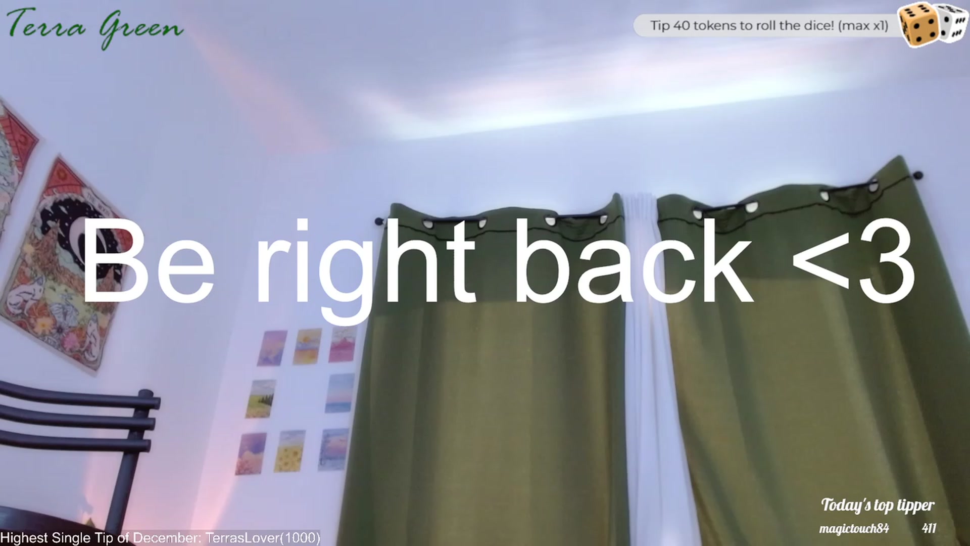 Gallery image thumbnail from TerraGreen's myfreecams stream on, 12/04/2023, 20:47 image 7 of 20