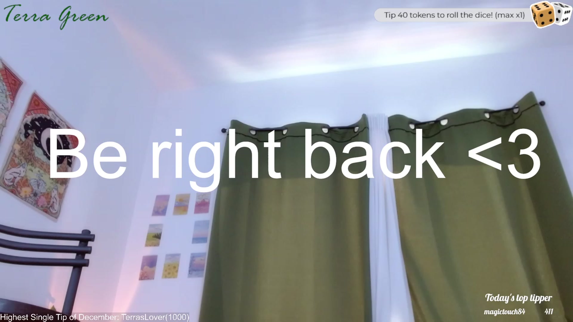 Gallery image thumbnail from TerraGreen's myfreecams stream on, 12/04/2023, 20:47 image 5 of 20