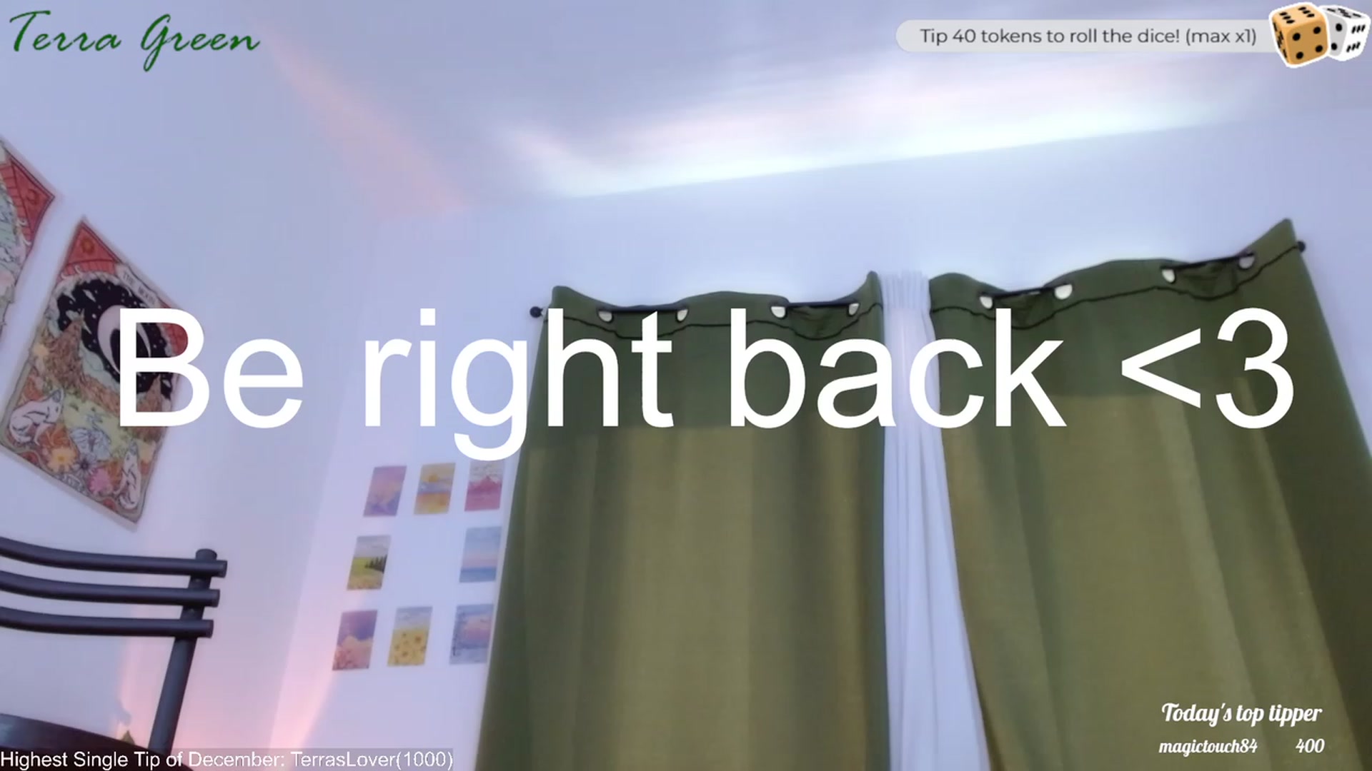 Gallery image thumbnail from TerraGreen's myfreecams stream on, 12/04/2023, 20:47 image 4 of 20