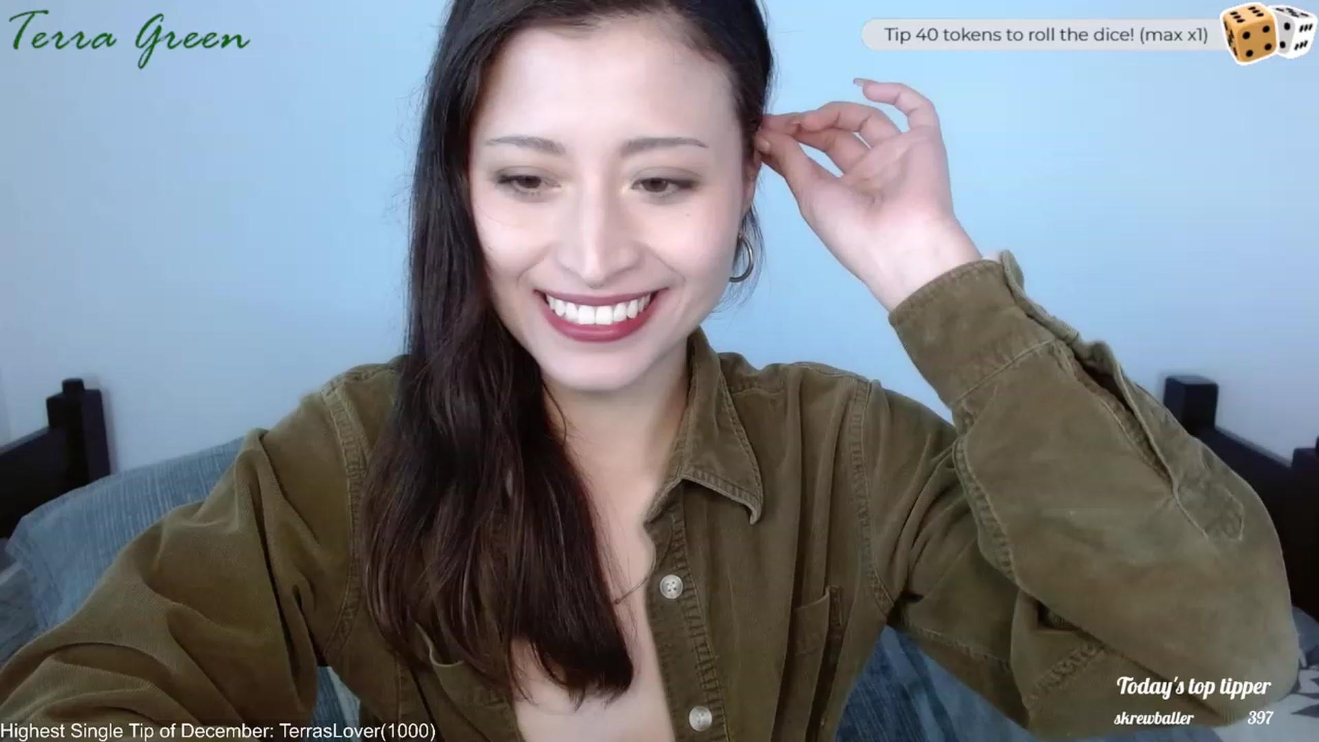 Gallery image thumbnail from TerraGreen's myfreecams stream on, 12/06/2023, 18:59 image 20 of 20