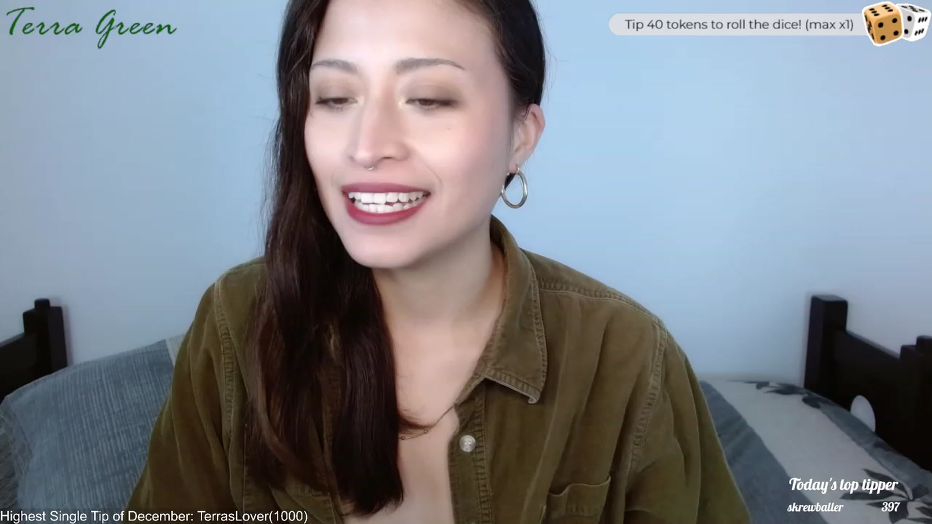 Gallery image thumbnail from TerraGreen's myfreecams stream on, 12/06/2023, 18:59 image 15 of 20