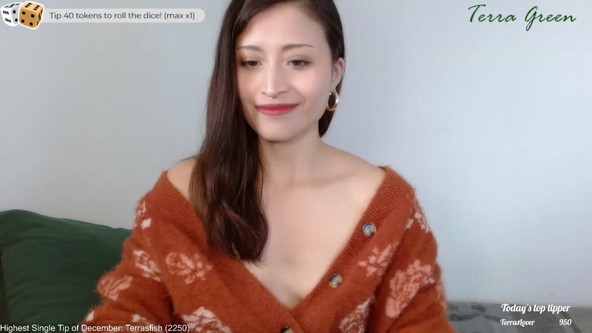 Gallery image thumbnail from TerraGreen's myfreecams stream on, 12/13/2023, 19:59 image 19 of 20